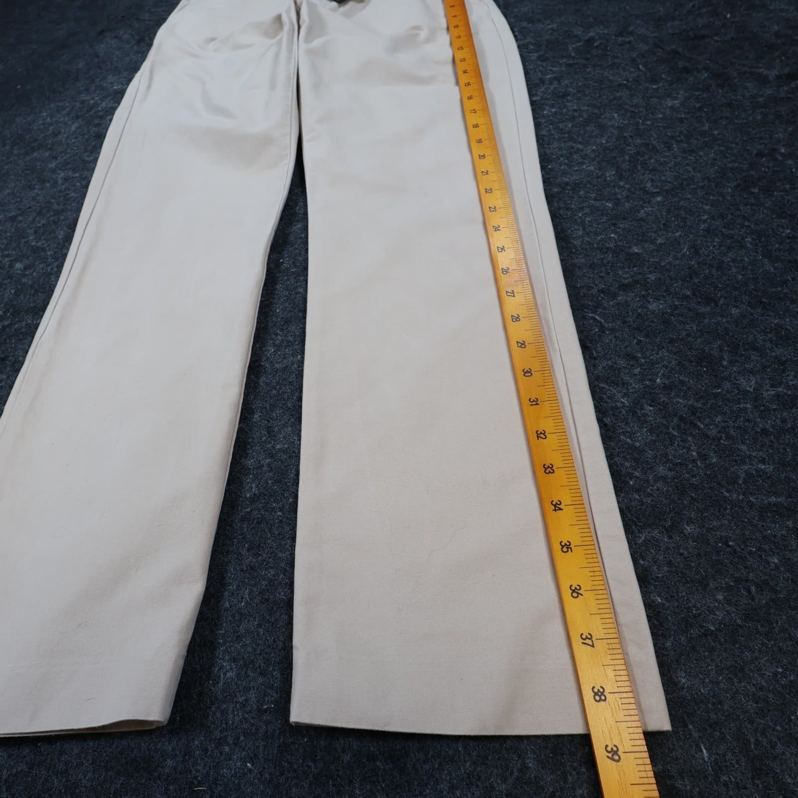 J.Crew Slim Bedford Pants Mens 30x32 Beige Cotton Chino Trousers 92443 - Thumbnail 3