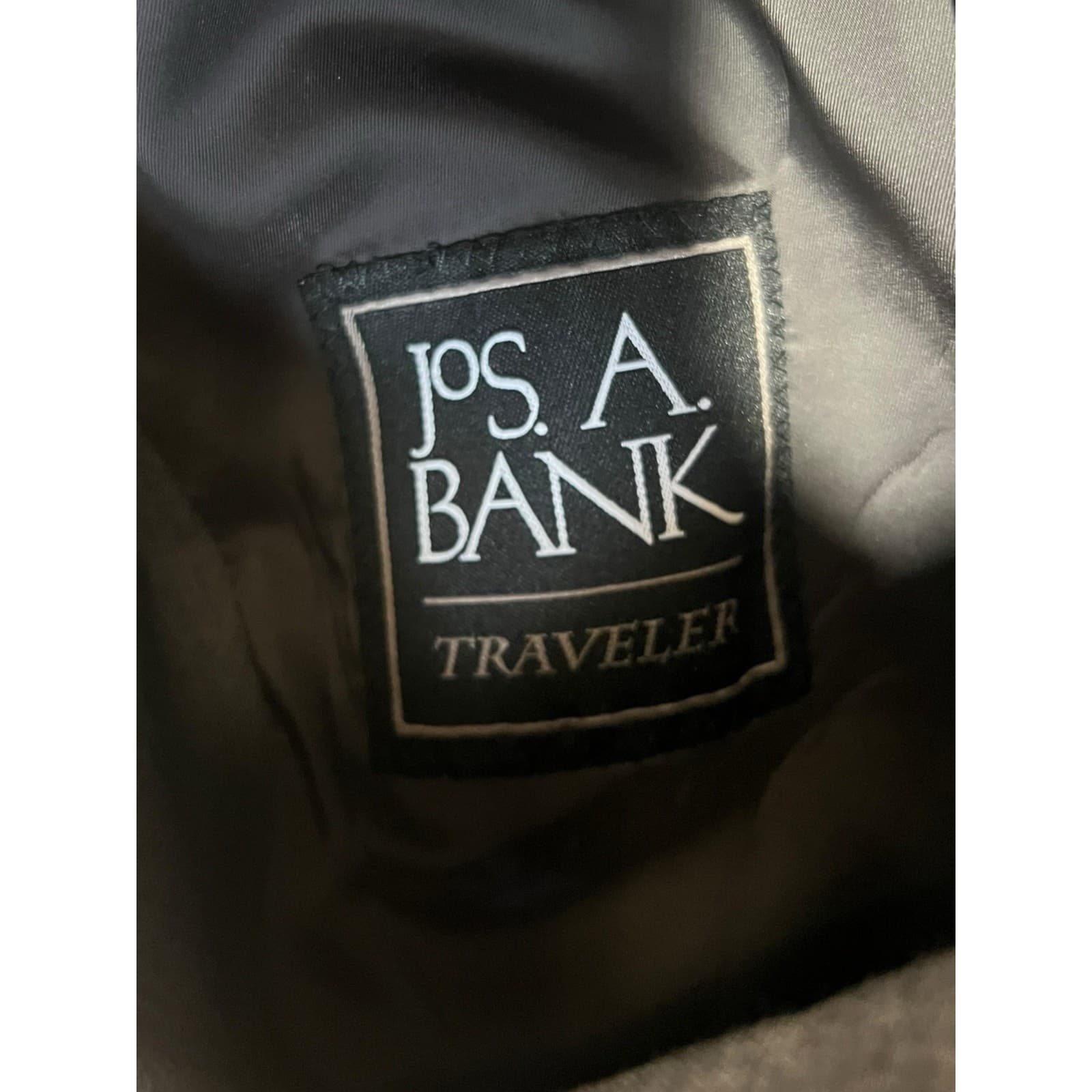 Jos. A. Bank 39R Gray Blazer Sport Coat - Thumbnail 3