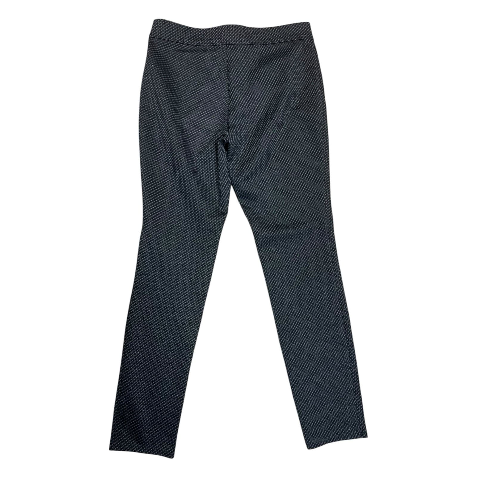 Max Studio Women’s Patterned Dress Pants Size Small Dark Blue - Thumbnail 2