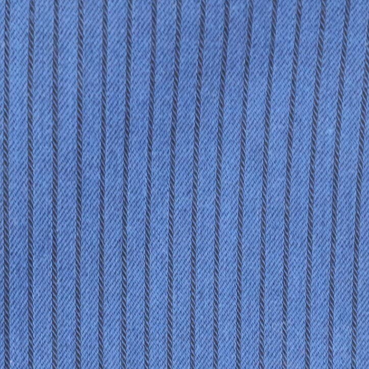 Van Heusen Button Down Mens XXL Blue Excellent Striped - Thumbnail 10