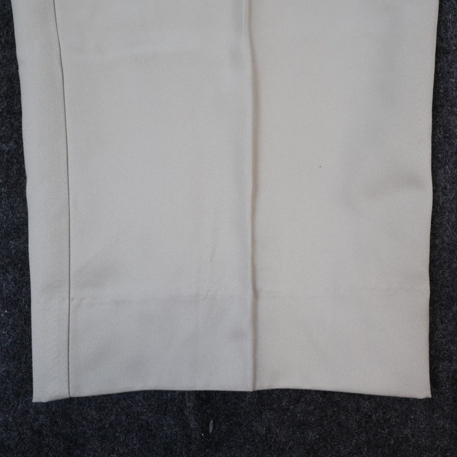 Roundtree & Yorke Dress Pants Mens 44x34 Beige Excellent Pleated Easy Care - Thumbnail 12