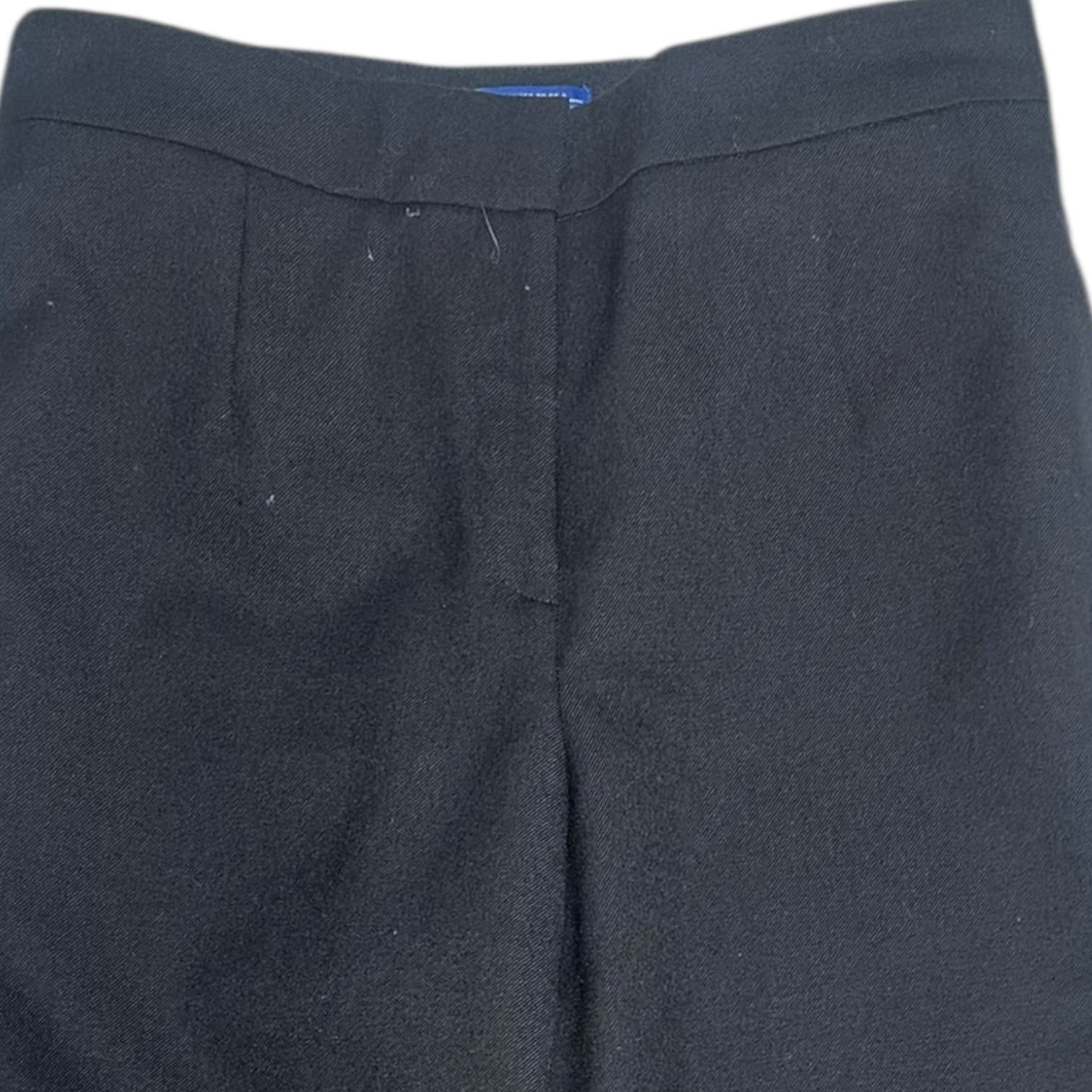 Pendleton Women's Black Wool Blend Dress Pants Trousers W28 L30 Size 4 - Thumbnail 3