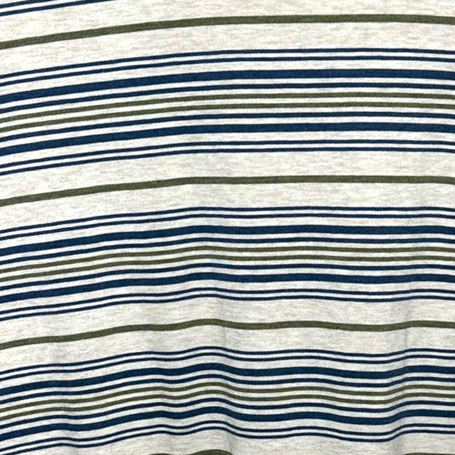 Towncraft Size XL Men's Striped Polo Shirt Short Sleeve Cotton Blend - Thumbnail 6