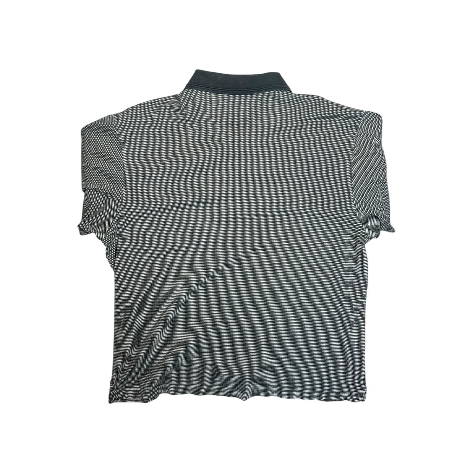 Grand Slam Men's Large Gray Check Polo – Casual Short-Sleeve Shirt - Thumbnail 2