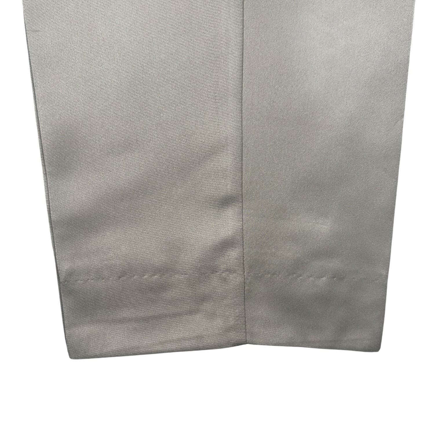 Roundtree & Yorke Dress Pants Mens 44x34 Taupe Excellent Pleated Easy Care Poly - Thumbnail 9