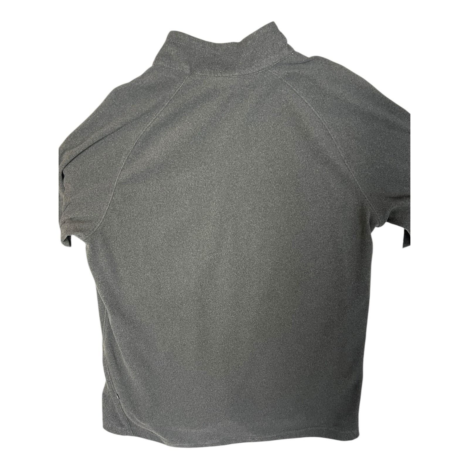Mondetta Outdoor Project Men’s Large Gray Quarter-Zip Fleece Cozy Outdoor Layer - Thumbnail 3
