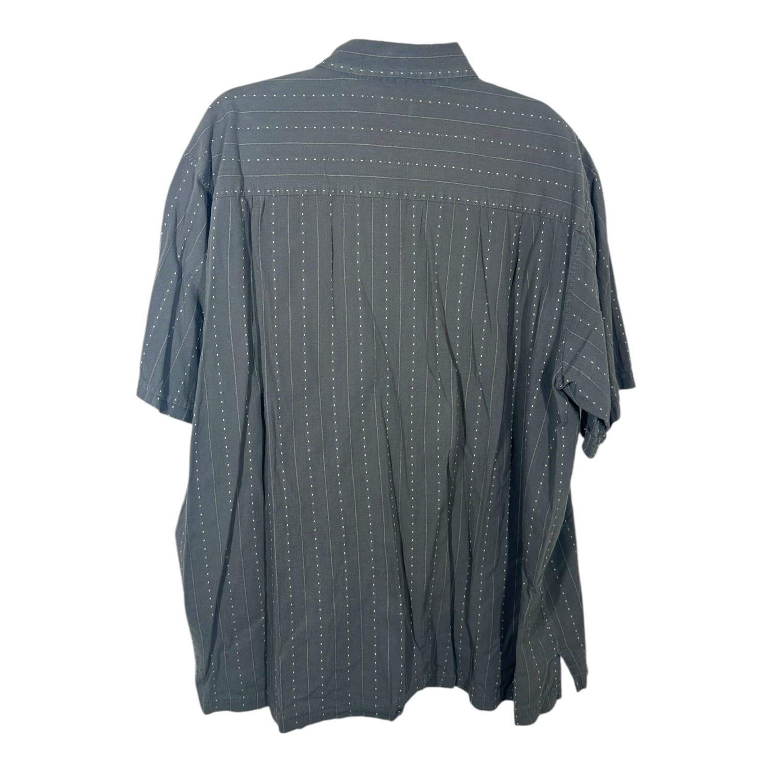Arrow Men’s XXL Gray Patterned Button-Down Shirt | Classic Casual - Thumbnail 2