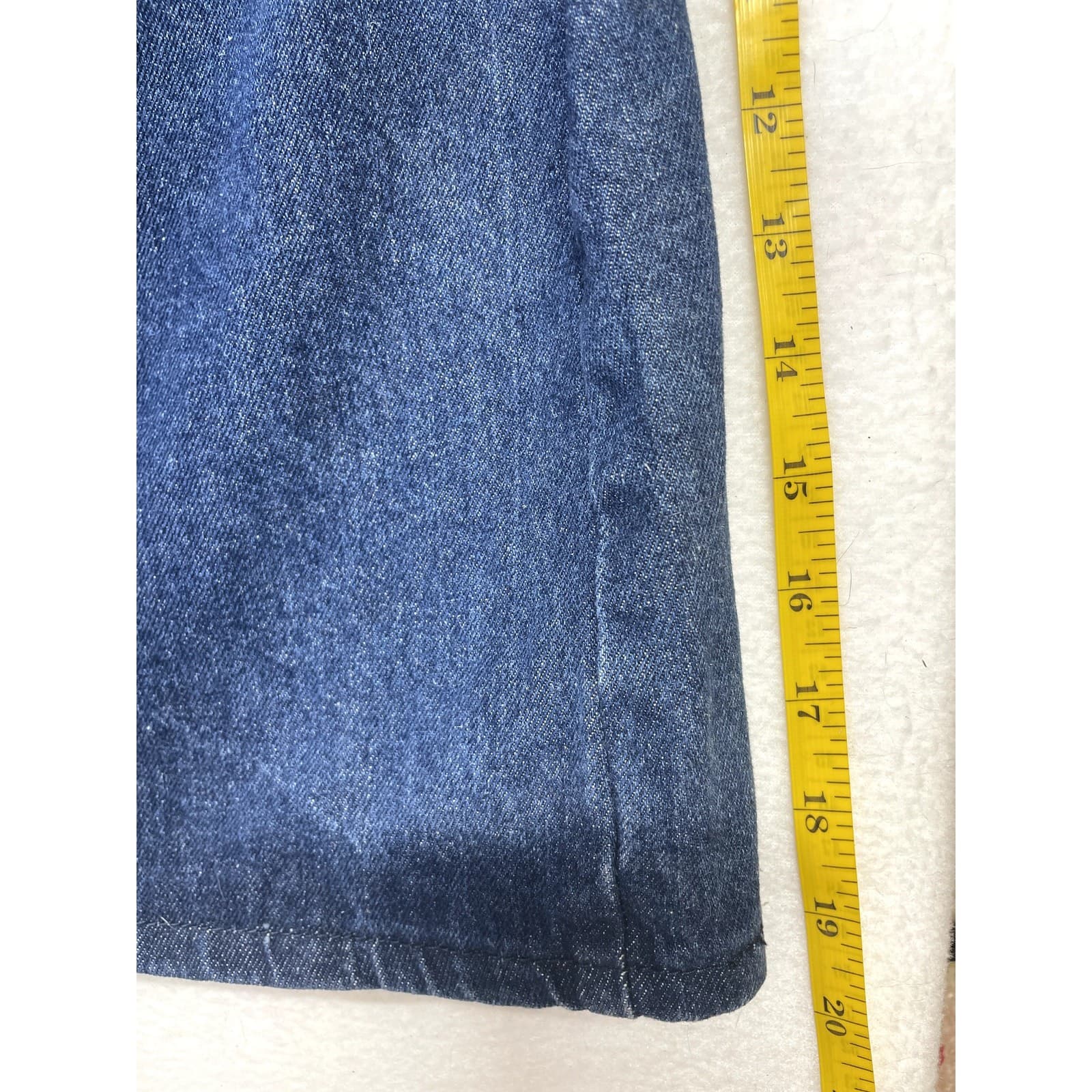 Molly Bracken Women’s Medium Paperbag Denim Skirt w/ Removable Belt - Thumbnail 6