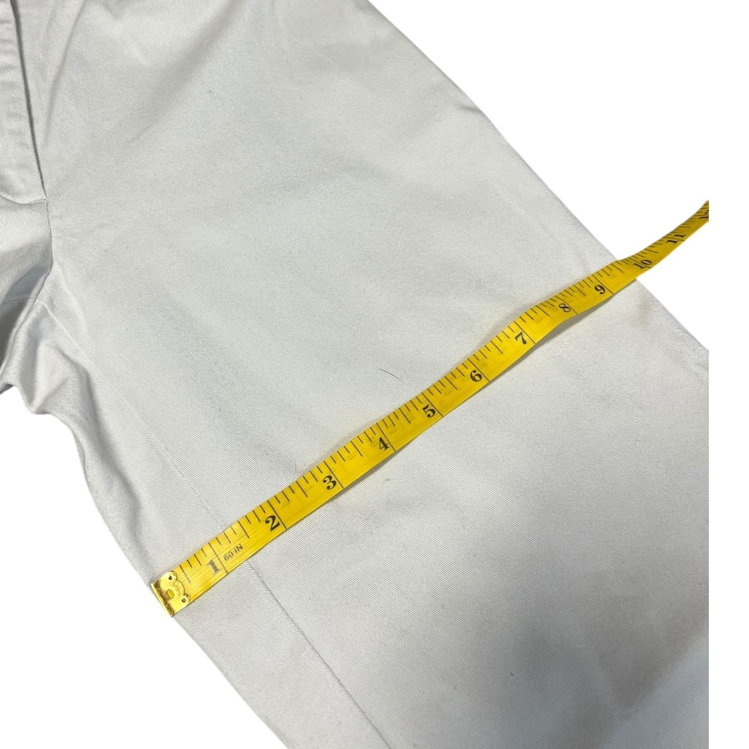HAROLDS Women's White Wide Leg Trousers Classic Fit Casual Pants Size 0 - Thumbnail 4