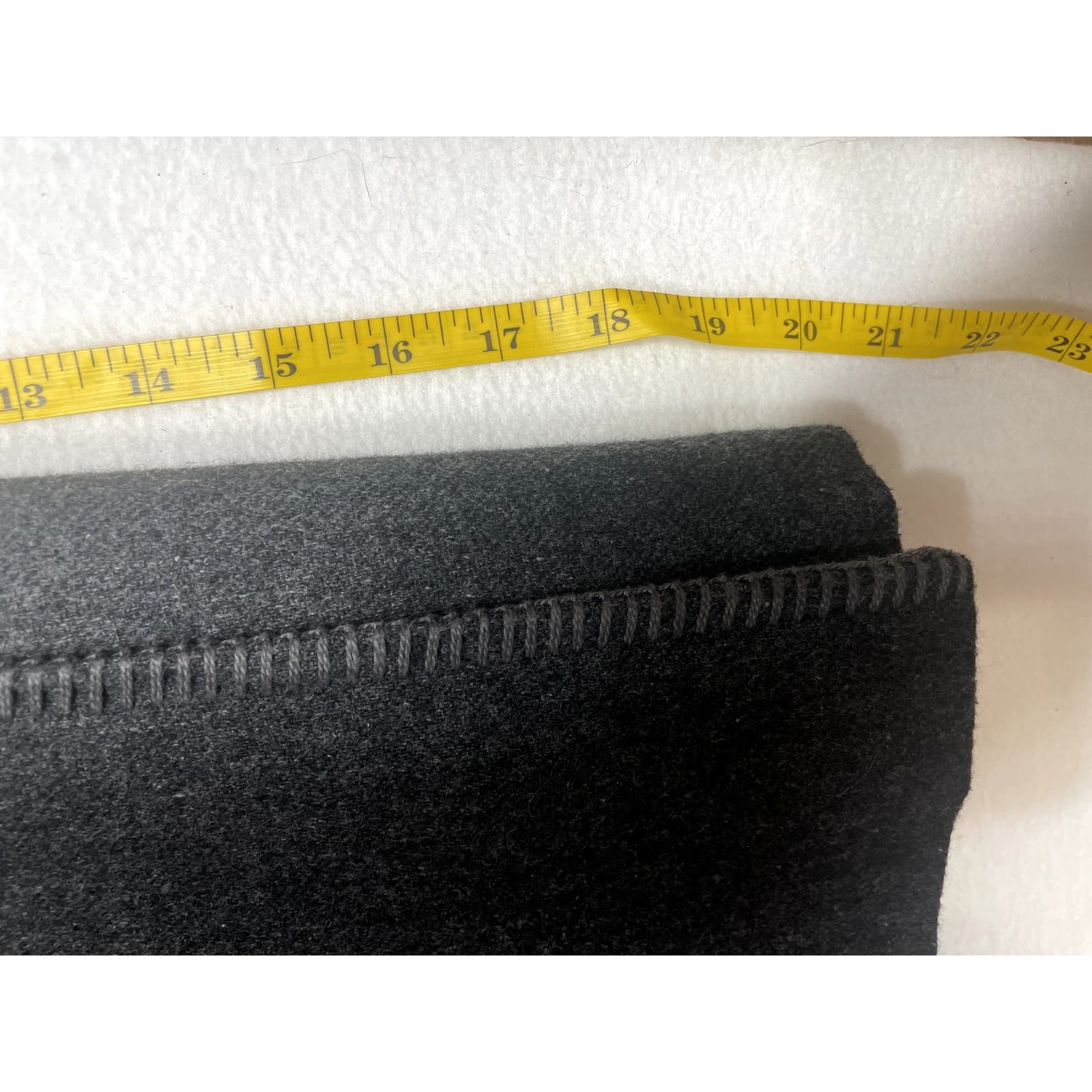 Vintage Herman Geist Women’s Gray Wool Skirt – Size 8 | Classic Lined Midi - Thumbnail 6