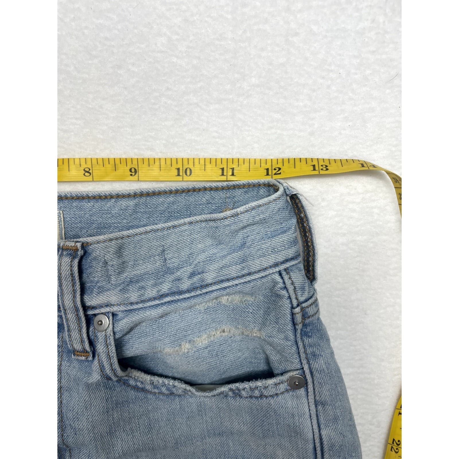 Madewell Women’s Size 24 High-Rise Denim Jean Shorts | Classic Cutoffs - Thumbnail 8