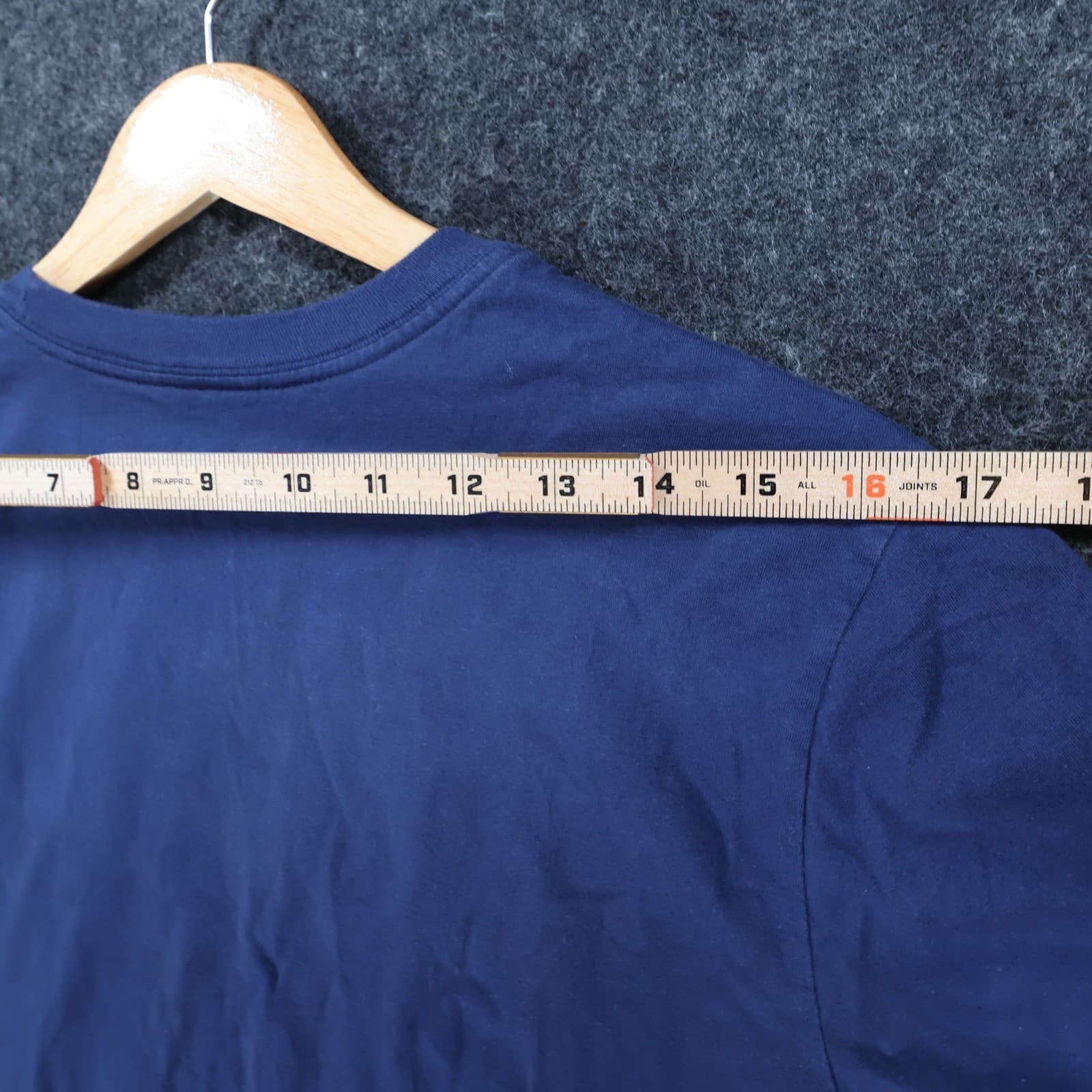 Nike T-Shirt Mens Medium Blue Cotton Los Angeles Graphic Swoosh Short Sleeve Tee - Thumbnail 6