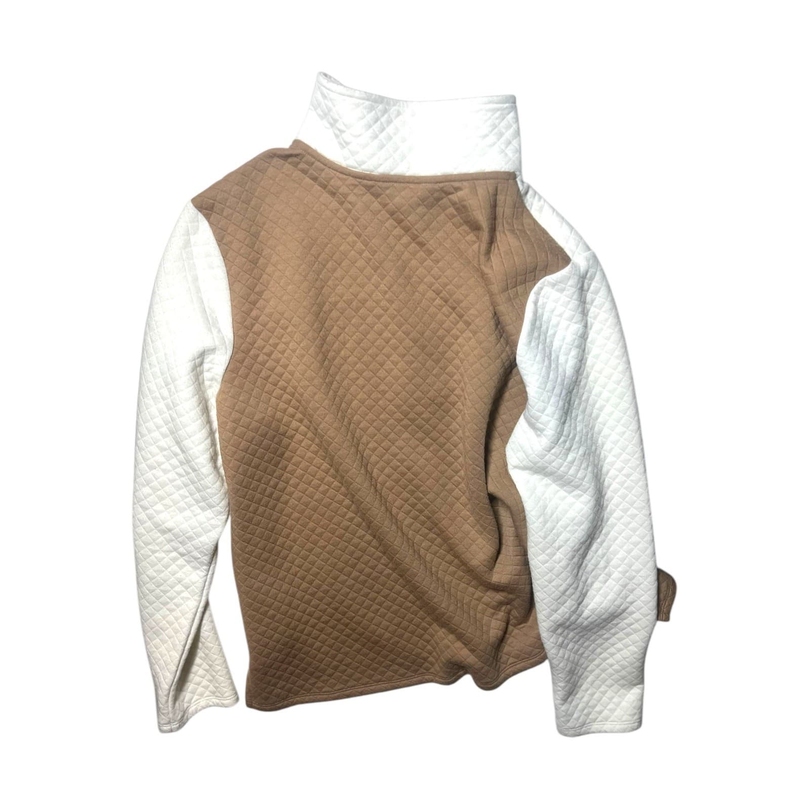 Croft & Barrow Women’s Large Quarter-Zip Fleece – Cozy Everyday Style - Thumbnail 2