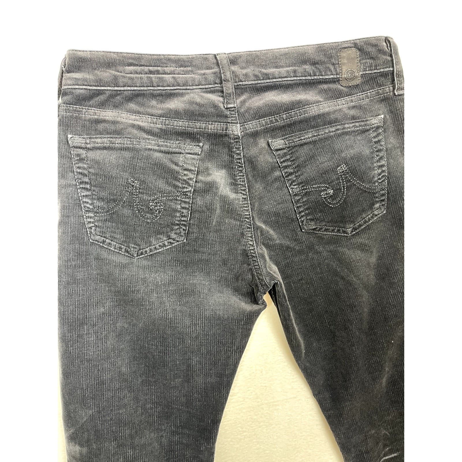 Adriano Goldschmied Women’s Size 29R Black Corduroy Jeans | Classic Fit - Thumbnail 9