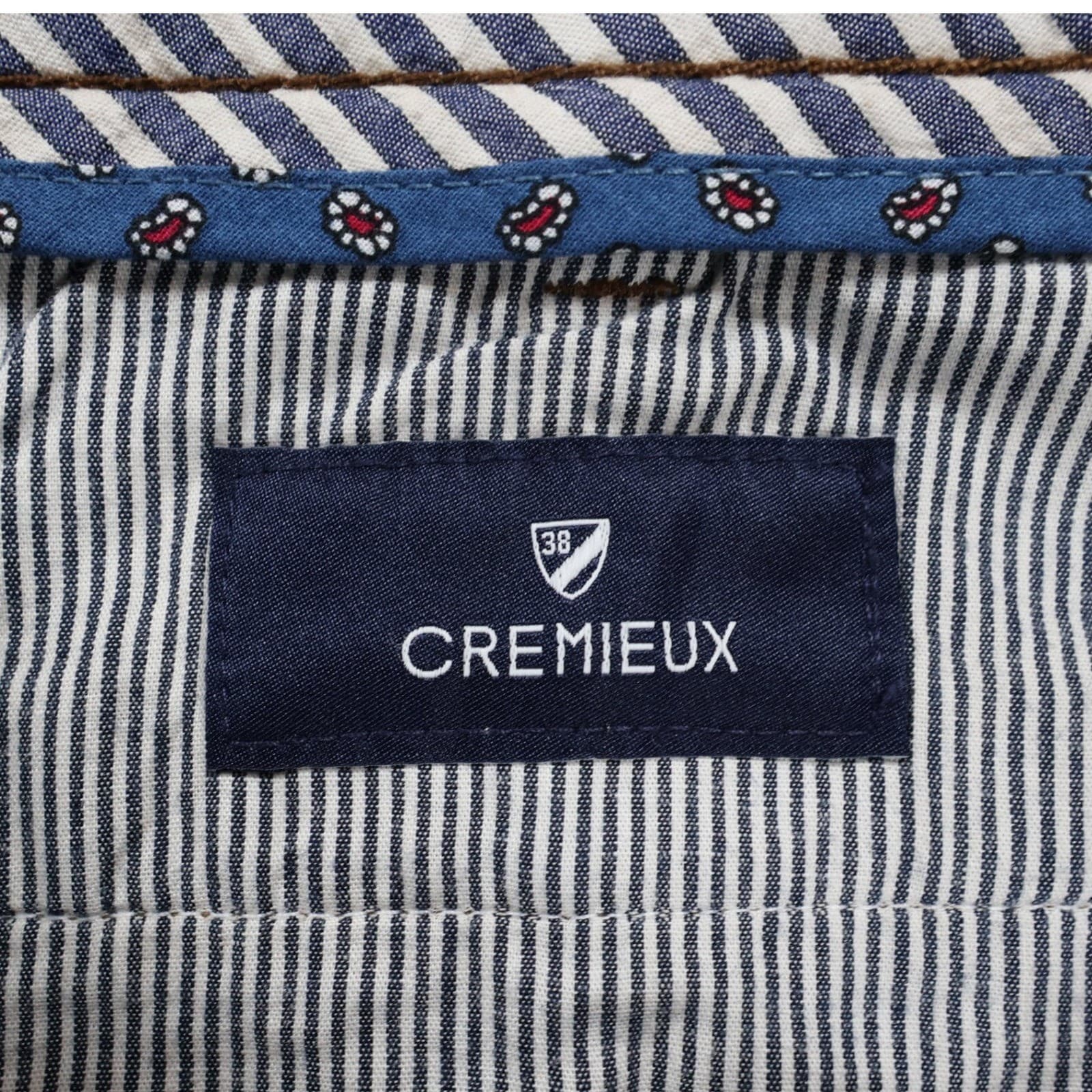 Cremieux Chino Pants Mens 36x29 Brown 100% Cotton Regular Fit Casual Trousers - Thumbnail 7