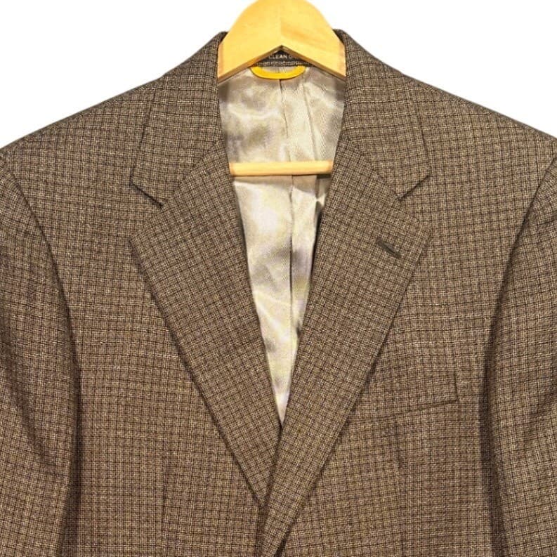 Lord & Taylor Fifth Avenue Collection Mens Check Size 38R Blazer Sport Coat - Thumbnail 4