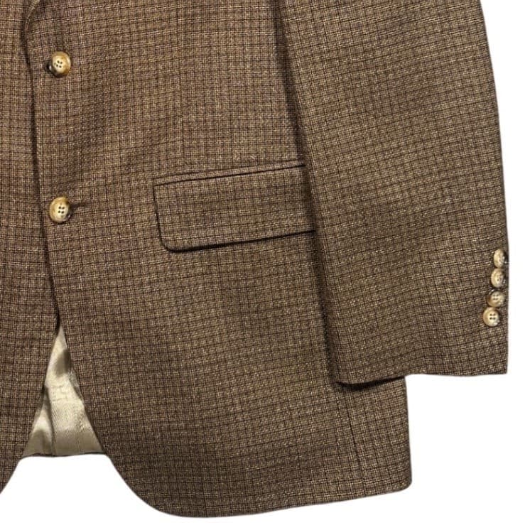 Lord & Taylor Fifth Avenue Collection Mens Check Size 38R Blazer Sport Coat - Thumbnail 5