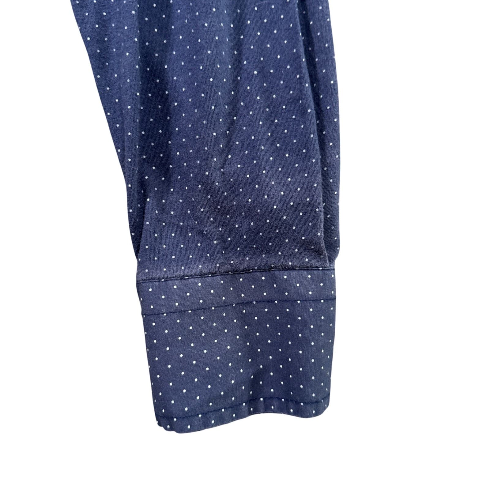 WRK Standard Shirt Mens Medium Blue Polka Dot Button Down Stretch - Thumbnail 6