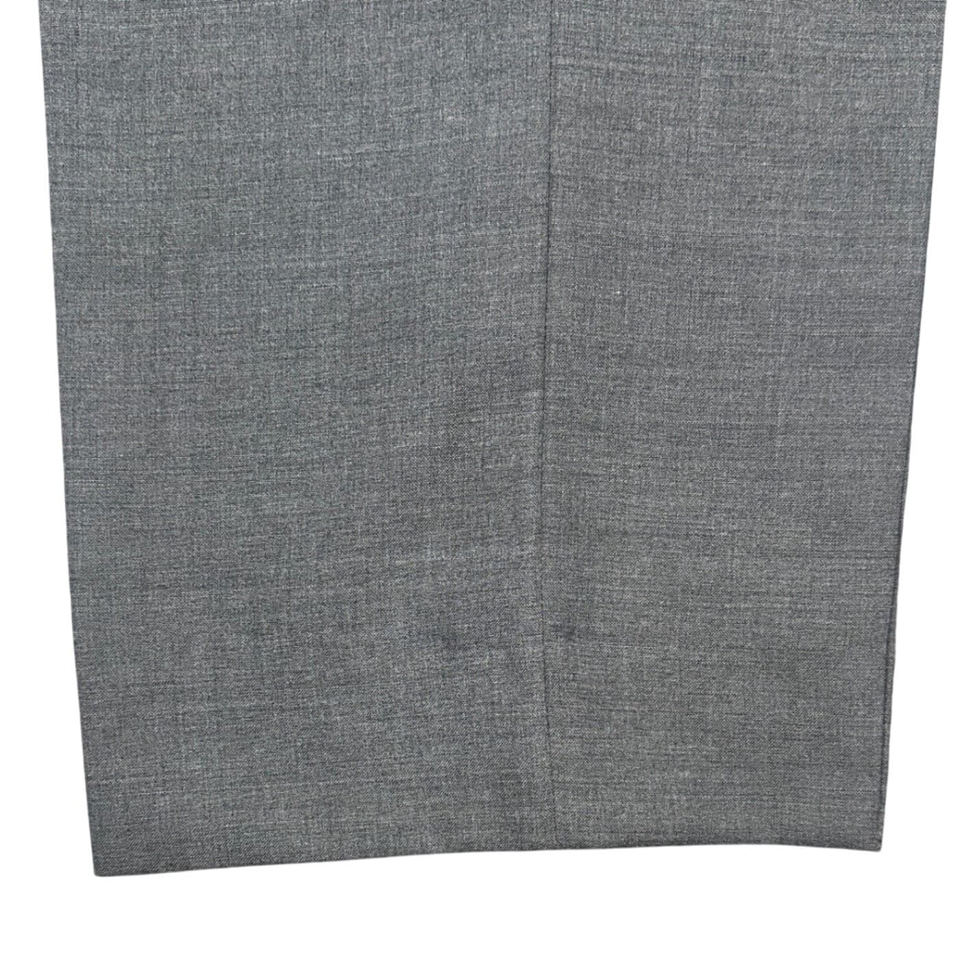 Norm Thompson Dress Pants Men 44 Long Grey Pleated Worsted Wool Blend - Thumbnail 9