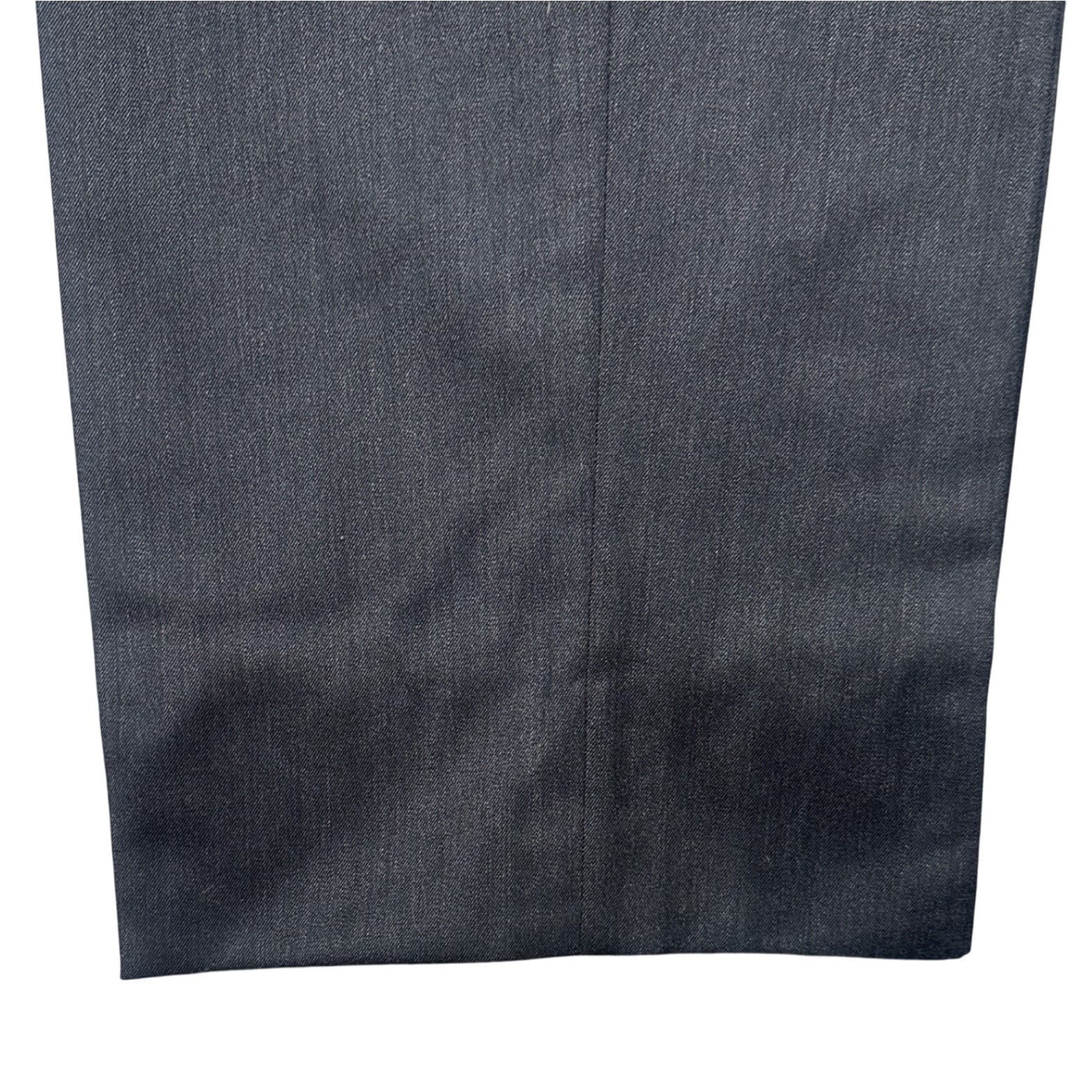 Lands' End Dress Pants Men 44 Long Charcoal Grey Excellent 100% Wool Pleated - Thumbnail 9