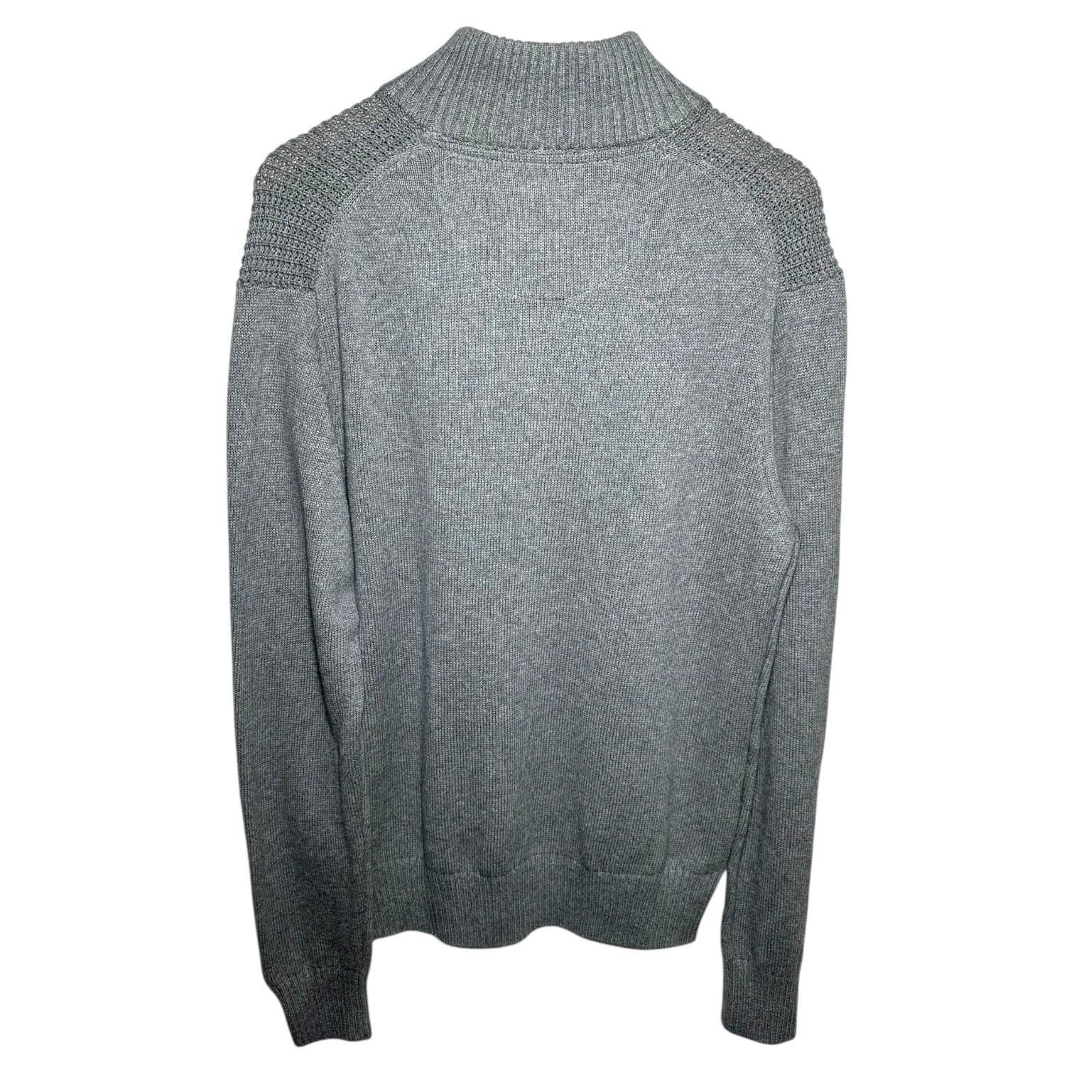 NWT Weatherproof Vintage Men's Mock Neck Pullover Sweater Gray Size M - Thumbnail 5