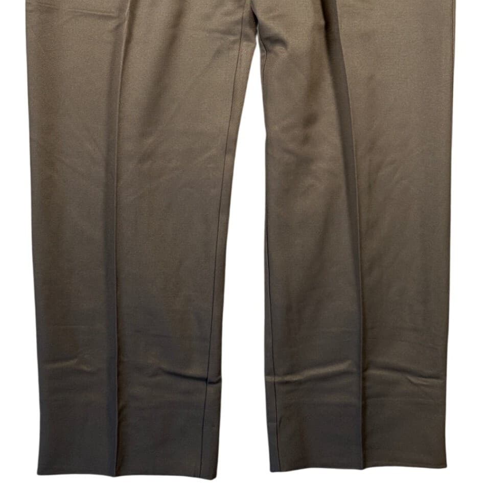 Savane Pleated Dress Pants Mens Size 44 Brown 43x32.5 - Thumbnail 5