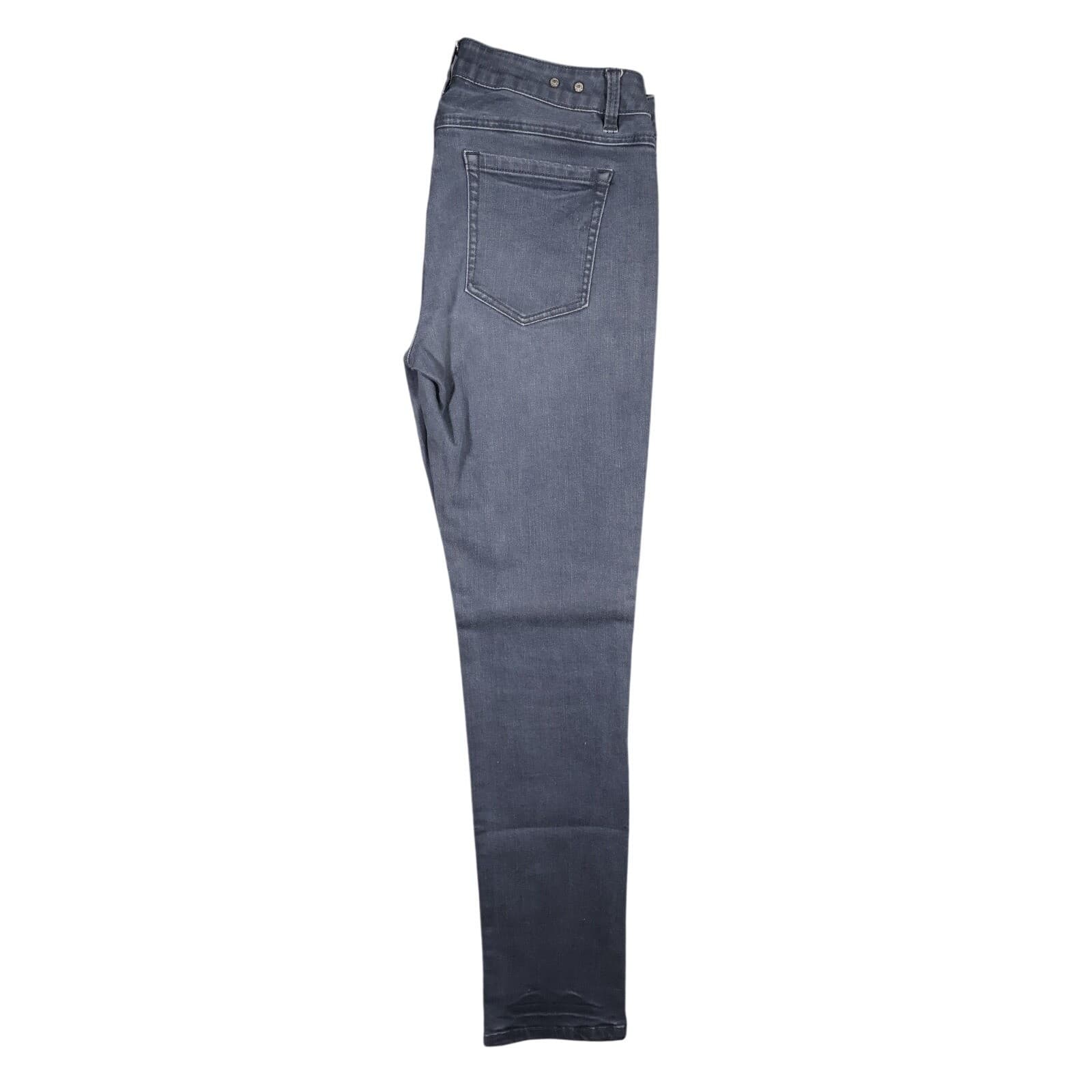 Cabi Slim Boyfriend Jeans Womens 6 Gray Excellent Stretch Denim Casual - Thumbnail 3