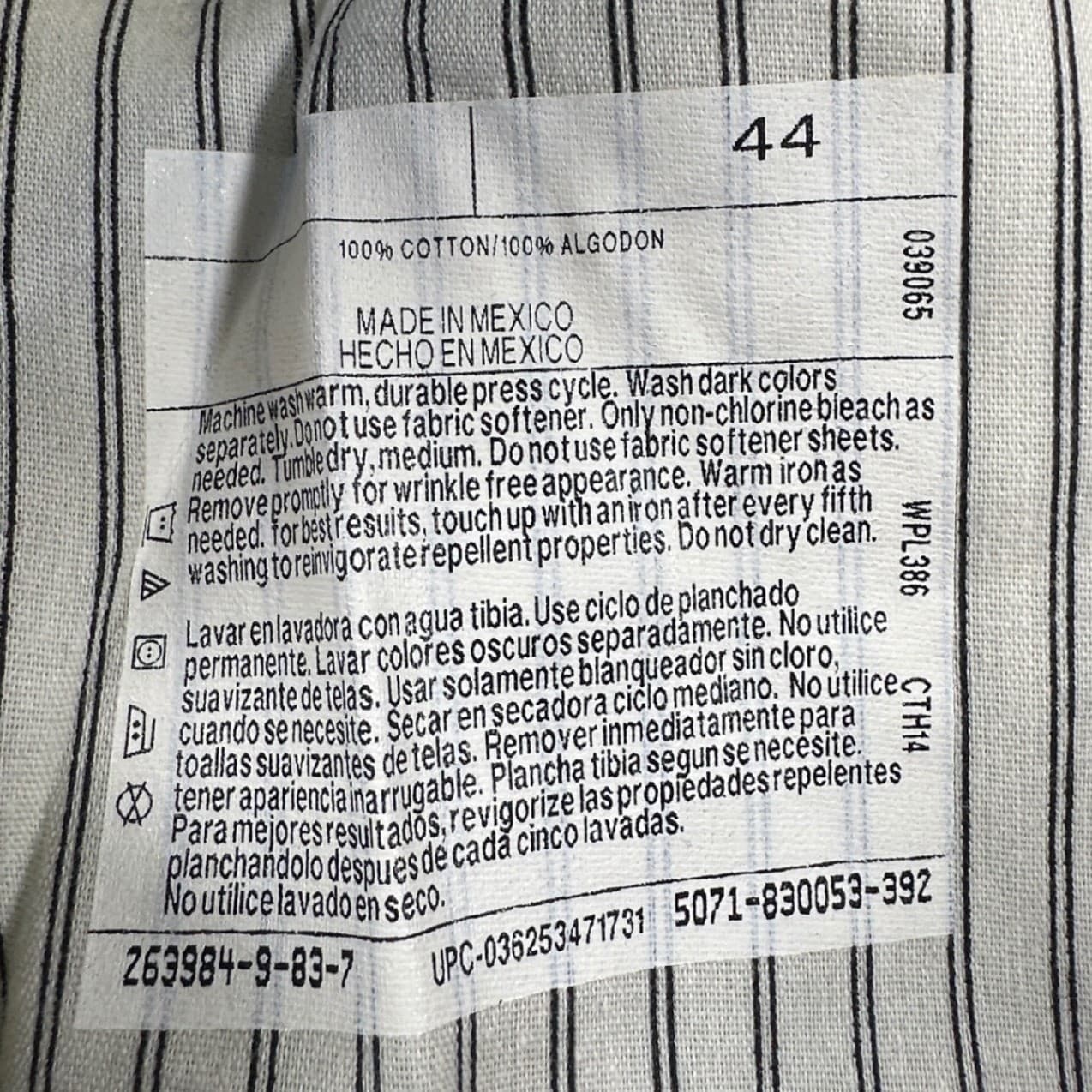 St Johns Bay Chino Pants Mens Size 44 Olive Green Relaxed Fit Pleated 41x32 - Thumbnail 6