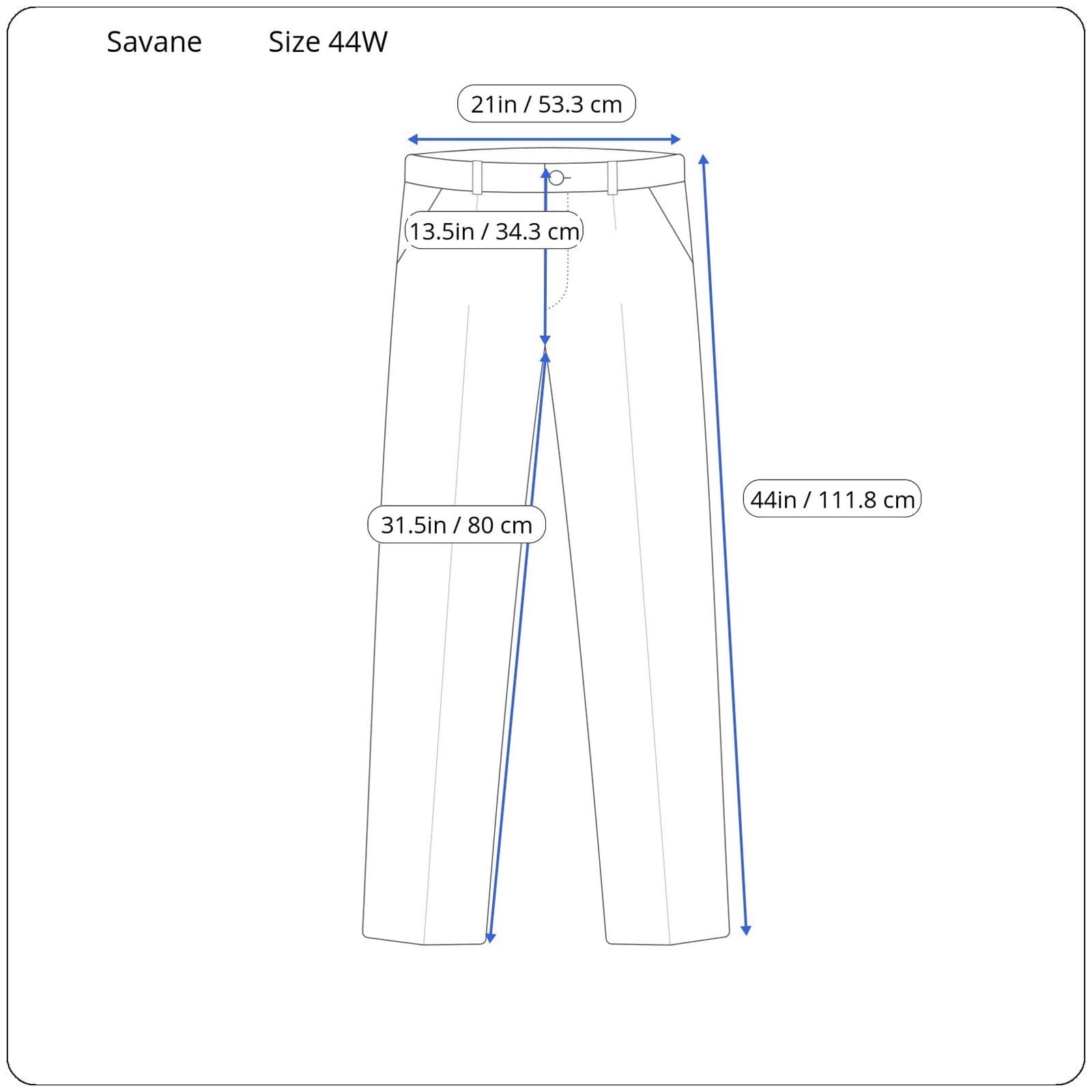 Savane Dress Pants Mens Size 44 Green Pleated Straight Leg 42x33 - Thumbnail 8