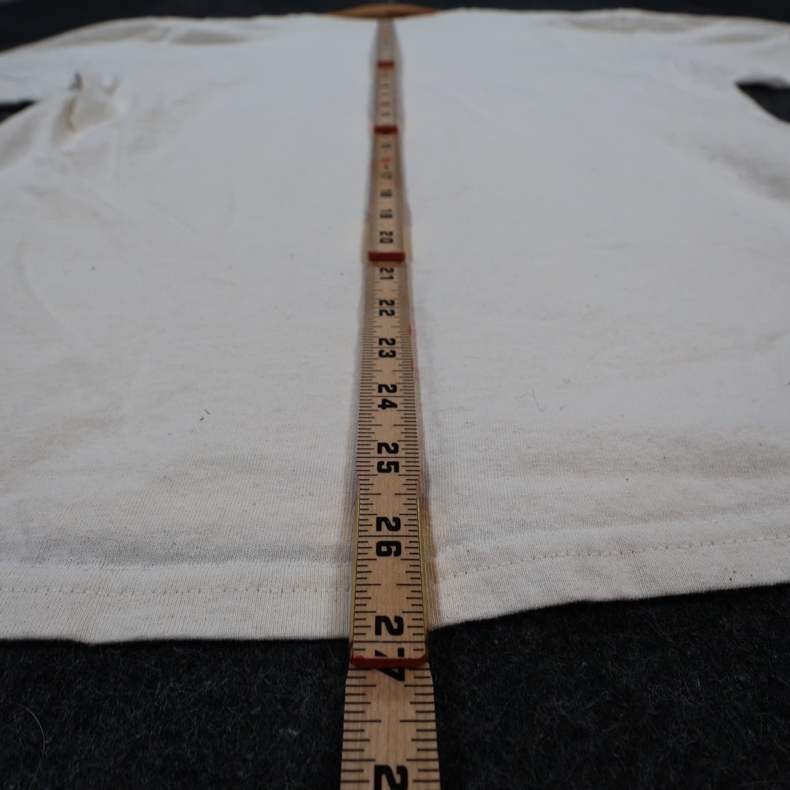 P.S. Gear Division T-Shirt Mens Large Cream Cotton Regular Fit Newport Nautical - Thumbnail 5