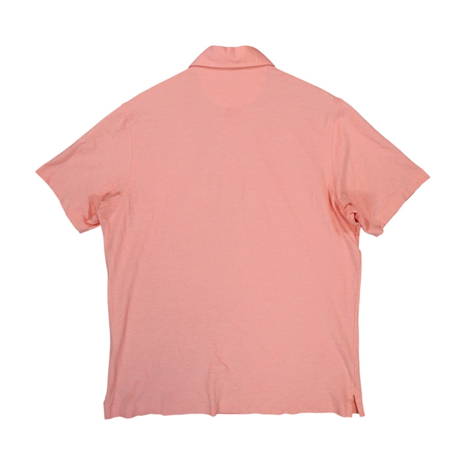 Cremieux Polo Shirt Mens L Pink Pima Cotton Spandex Stretch Classic Casual Golf - Thumbnail 2