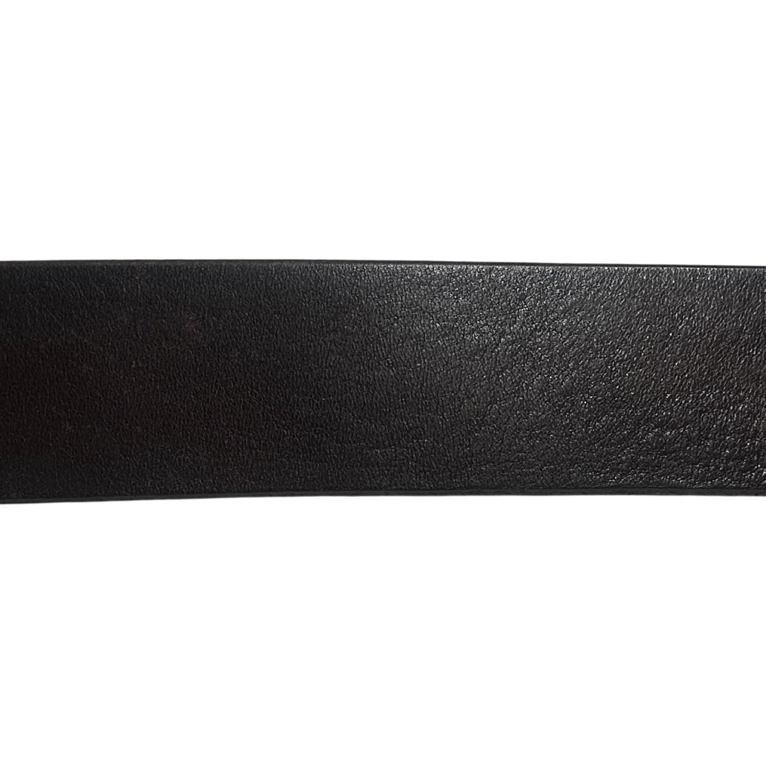Paul Fredrick Bridle Leather Belt Mens Size 44 Brown Silver Plaque Buckle - Thumbnail 5