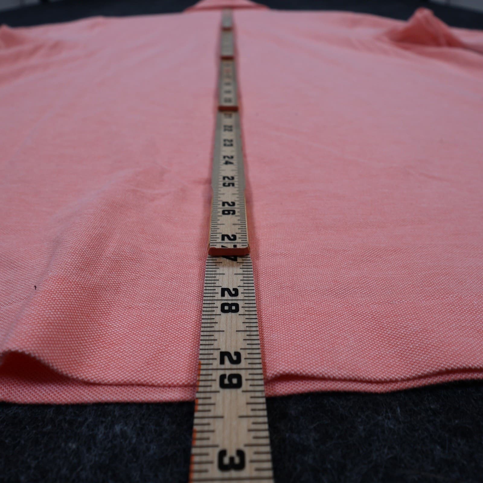 Cremieux Polo Shirt Mens L Pink Pima Cotton Spandex Stretch Classic Casual Golf - Thumbnail 5