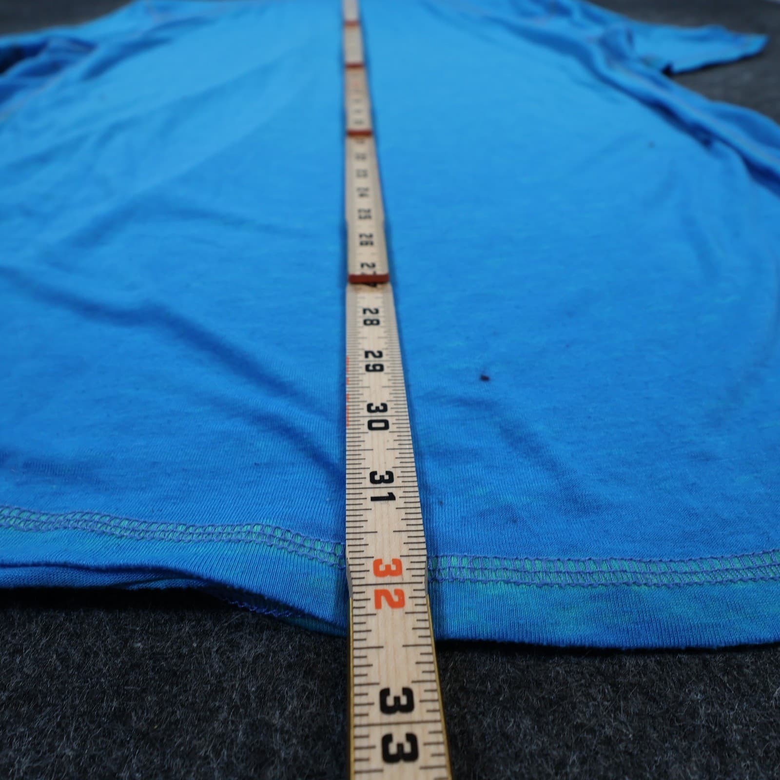 Buckle Black Polo Shirt Mens XL Blue Cotton Polyester Slub Knit Casual BB9187 - Thumbnail 5