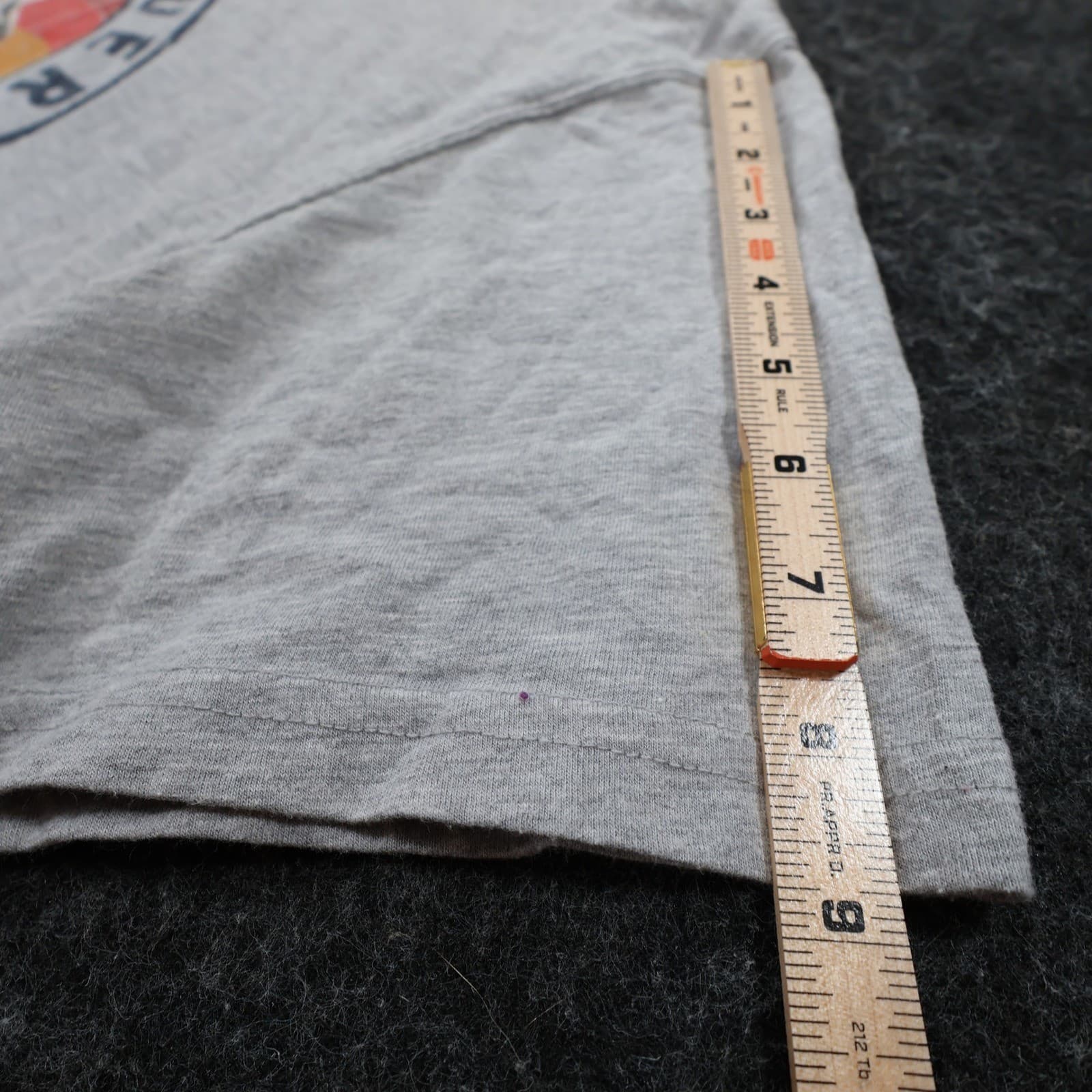 Eddie Bauer Graphic Tee Mens XXL Gray Cotton Blend Regular Fit Mountain Outdoor - Thumbnail 3