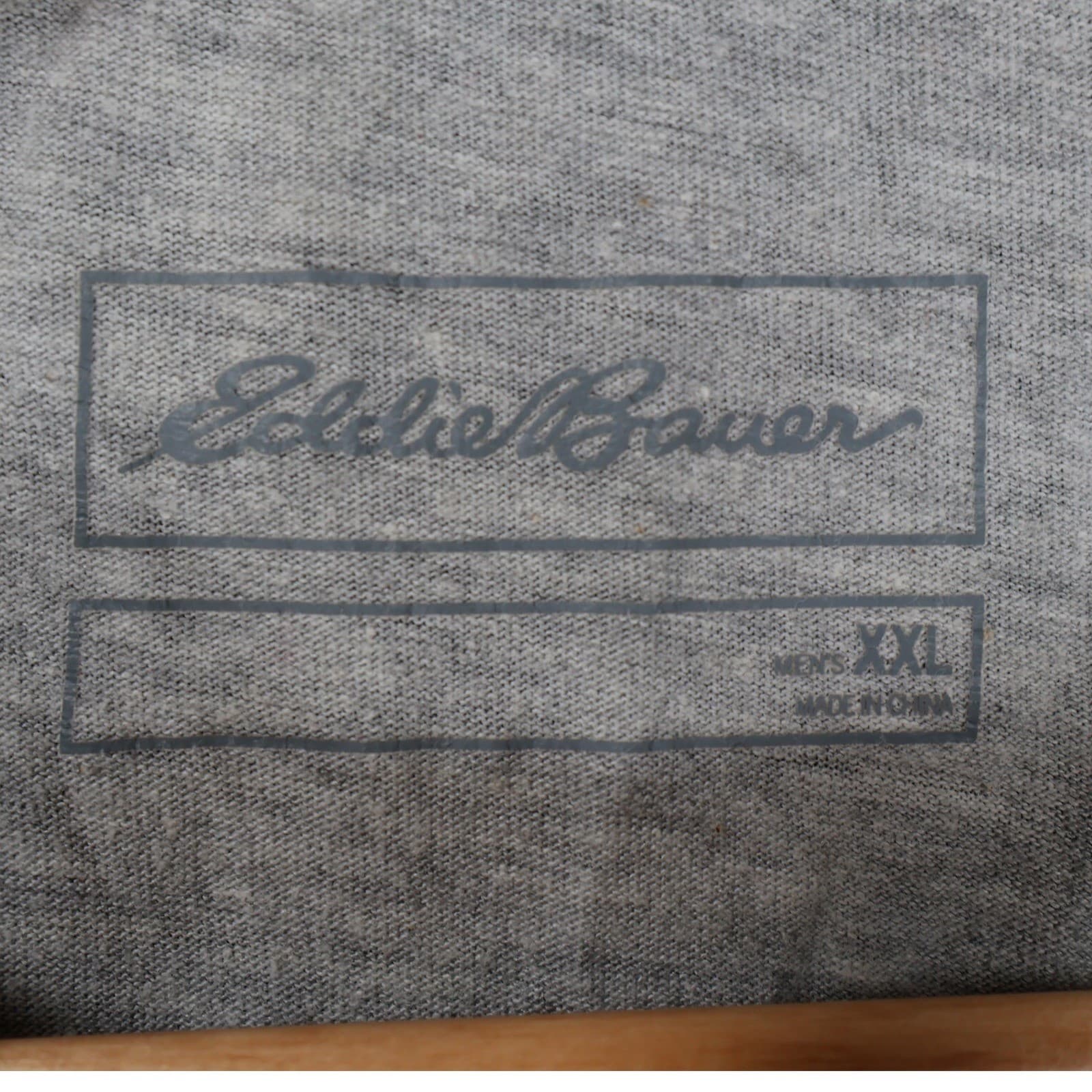 Eddie Bauer Graphic Tee Mens XXL Gray Cotton Blend Regular Fit Mountain Outdoor - Thumbnail 7