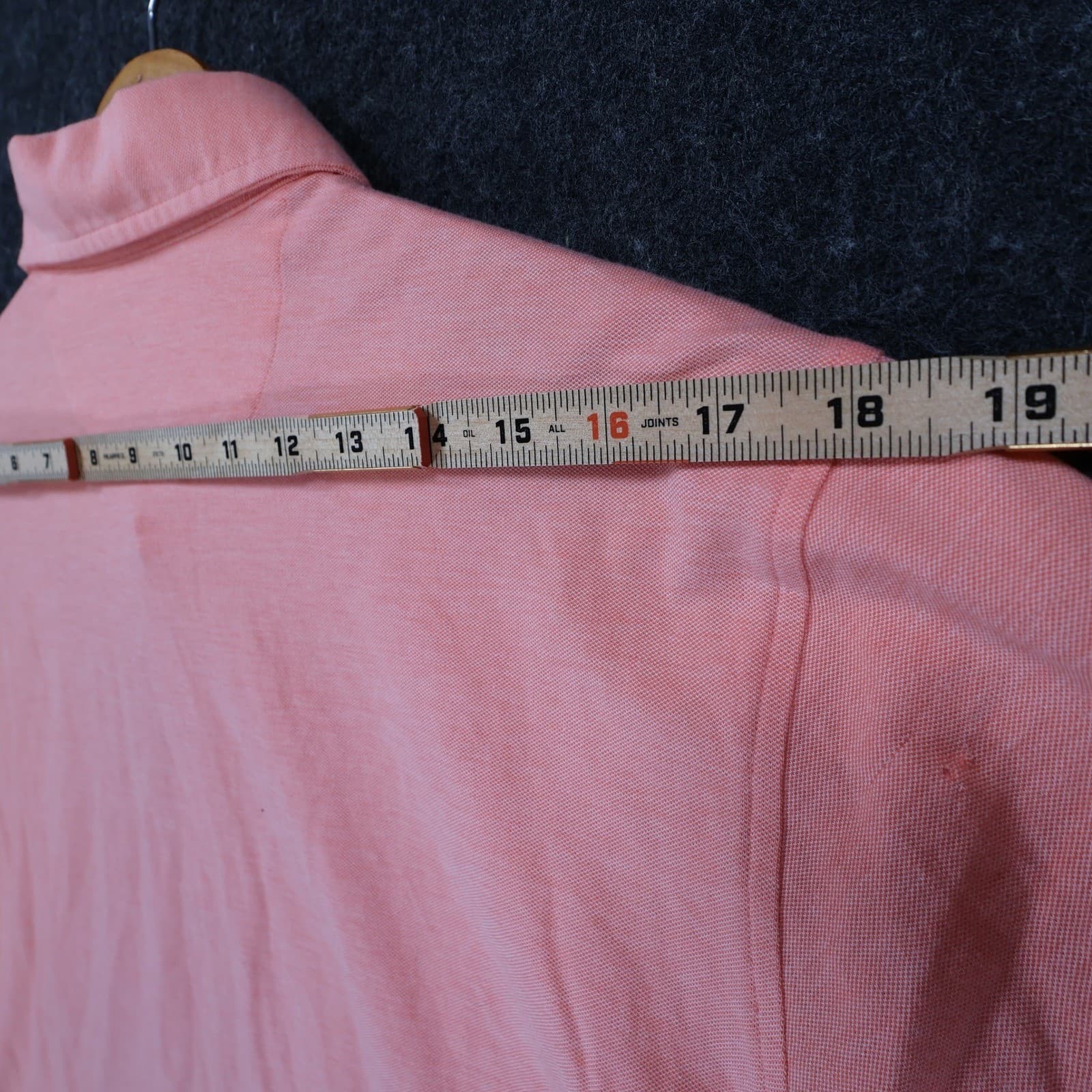 Cremieux Polo Shirt Mens L Pink Pima Cotton Spandex Stretch Classic Casual Golf - Thumbnail 6
