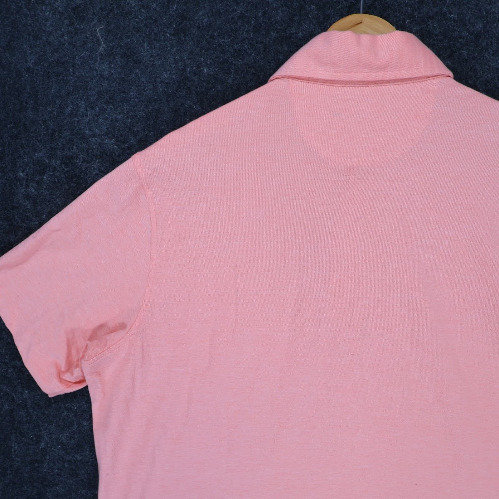 Cremieux Polo Shirt Mens L Pink Pima Cotton Spandex Stretch Classic Casual Golf - Thumbnail 11