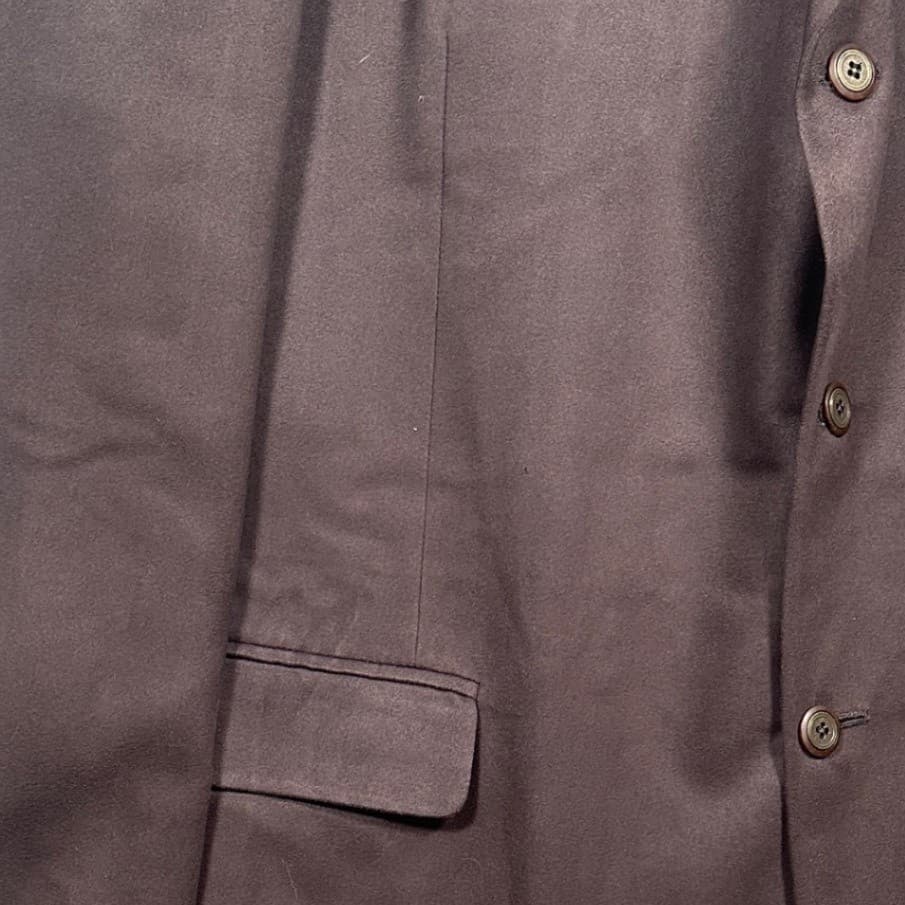 Bachrach Blazer Mens 48L Large Brown 3-Button Formal Suit Jacket - Thumbnail 7