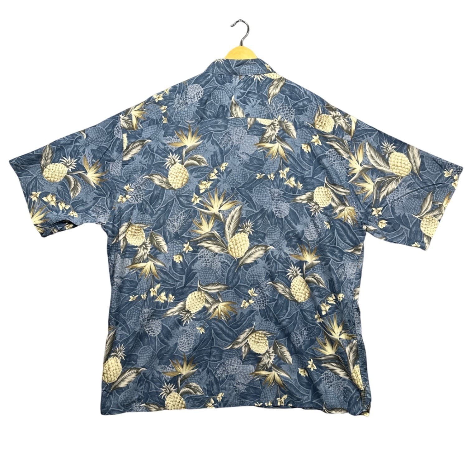 Van Heusen Pineapple Tropical Shirt Mens XXL Button Down Short Sleeve NWT - Thumbnail 4