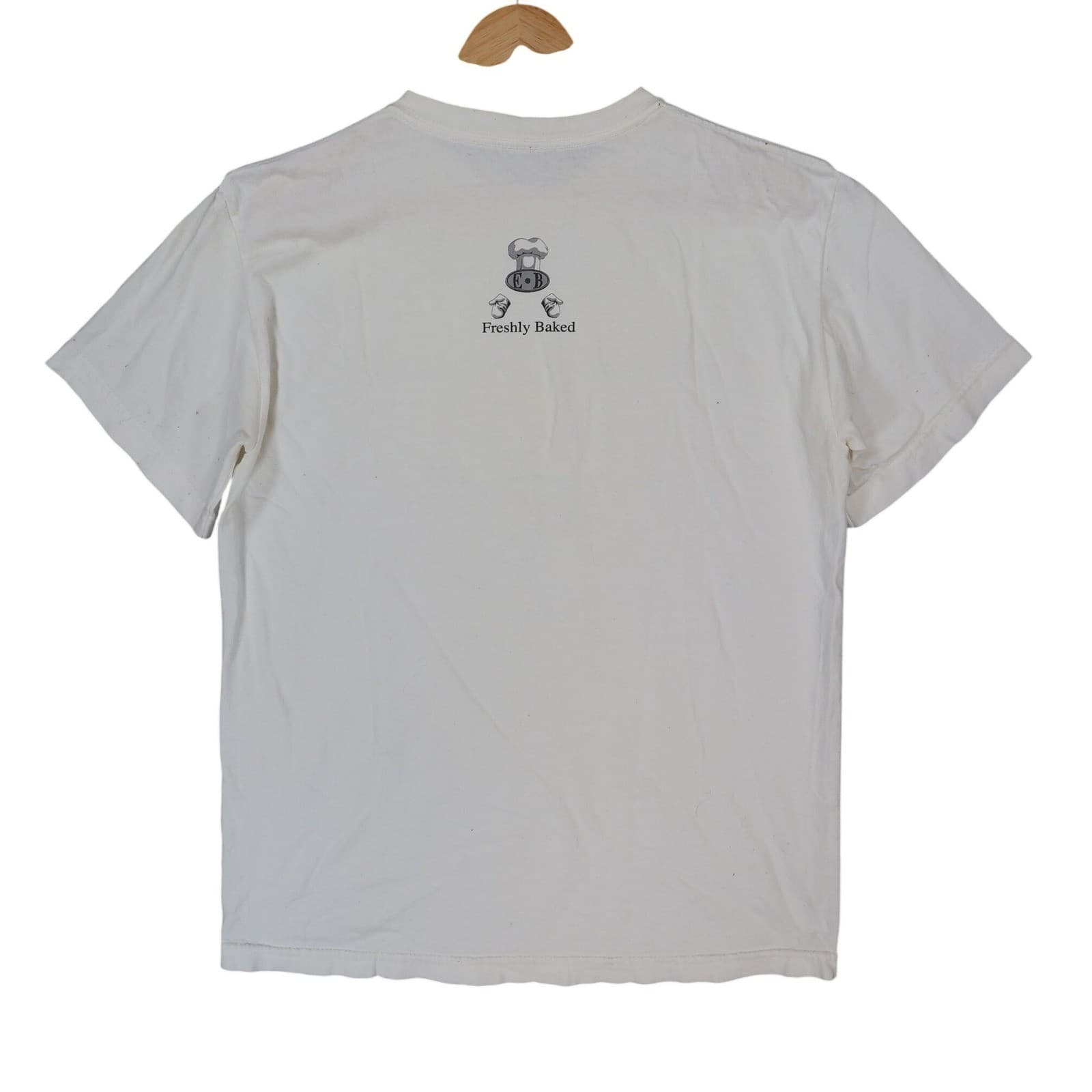 Erazor Bits T-Shirt Mens Large White Cotton Farfromhändy Graphic Funny Tee - Thumbnail 2