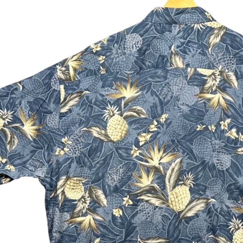 Van Heusen Pineapple Tropical Shirt Mens XXL Button Down Short Sleeve NWT - Thumbnail 5
