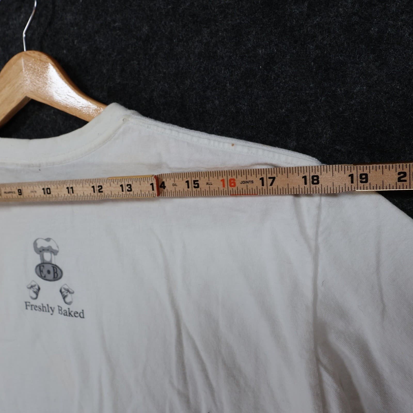 Erazor Bits T-Shirt Mens Large White Cotton Farfromhändy Graphic Funny Tee - Thumbnail 5