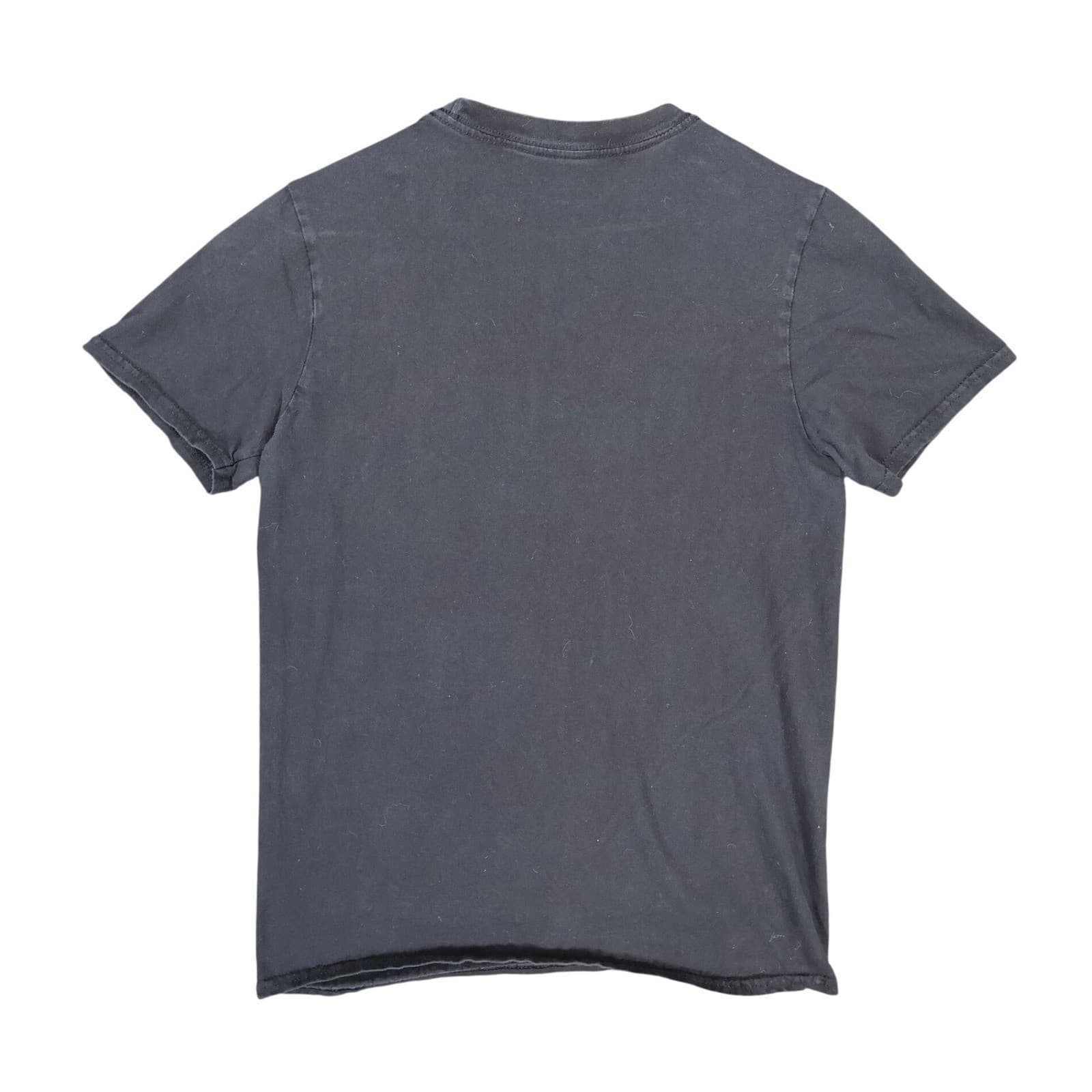 Bob Ross Graphic T-Shirt Mens Small Black Cotton Happy Accidents Tee - Thumbnail 2
