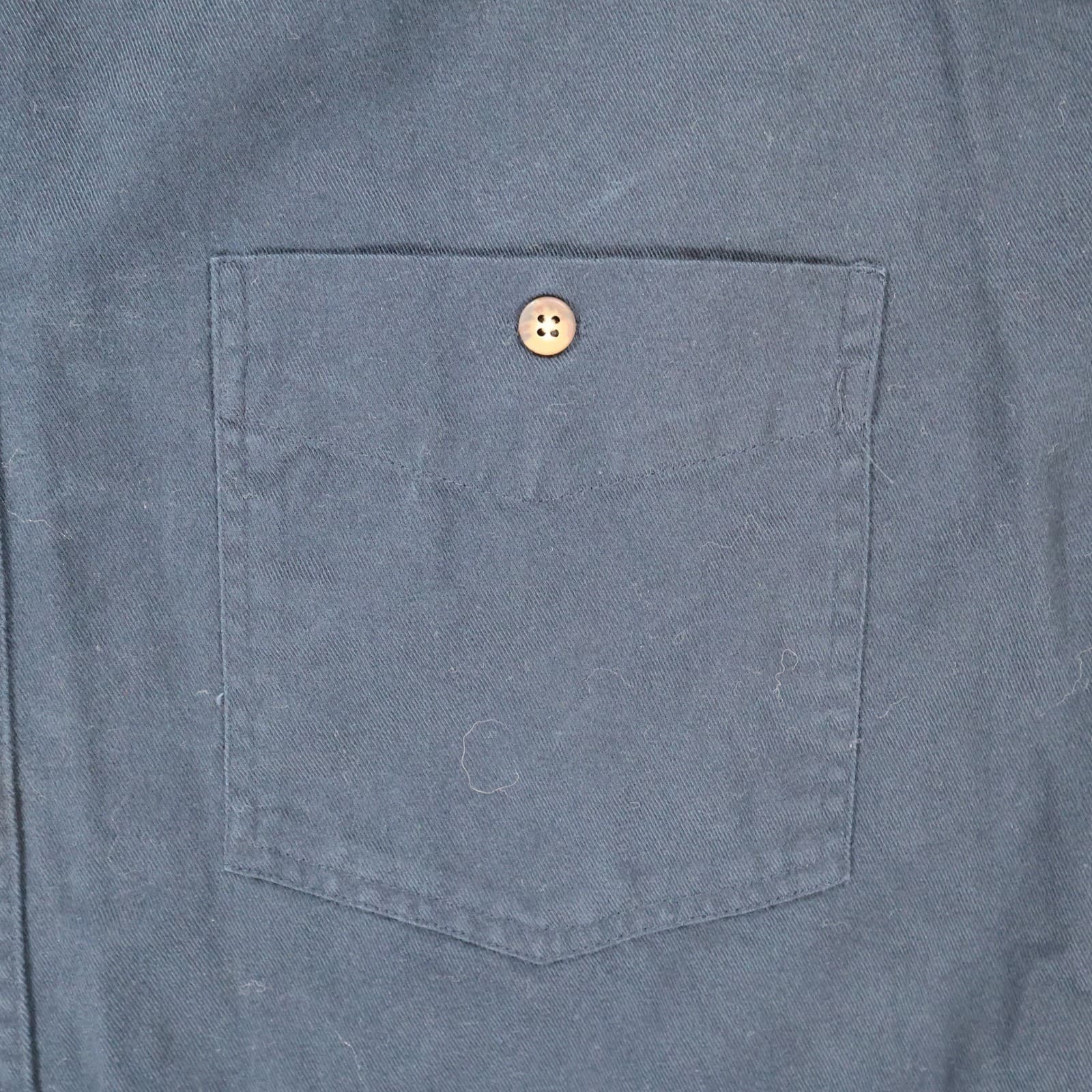 Austin Clothing Co Button Down Mens XL Navy Blue Excellent Long Sleeve Cotton - Thumbnail 10
