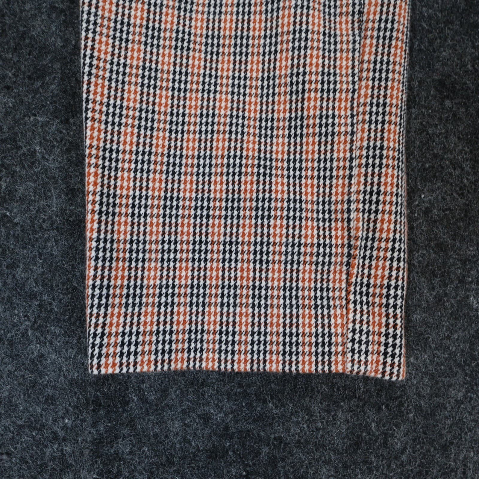 A New Day Pants Womens 2 Orange Cotton Spandex Slim Plaid Side Zip Ankle Stretch - Thumbnail 13