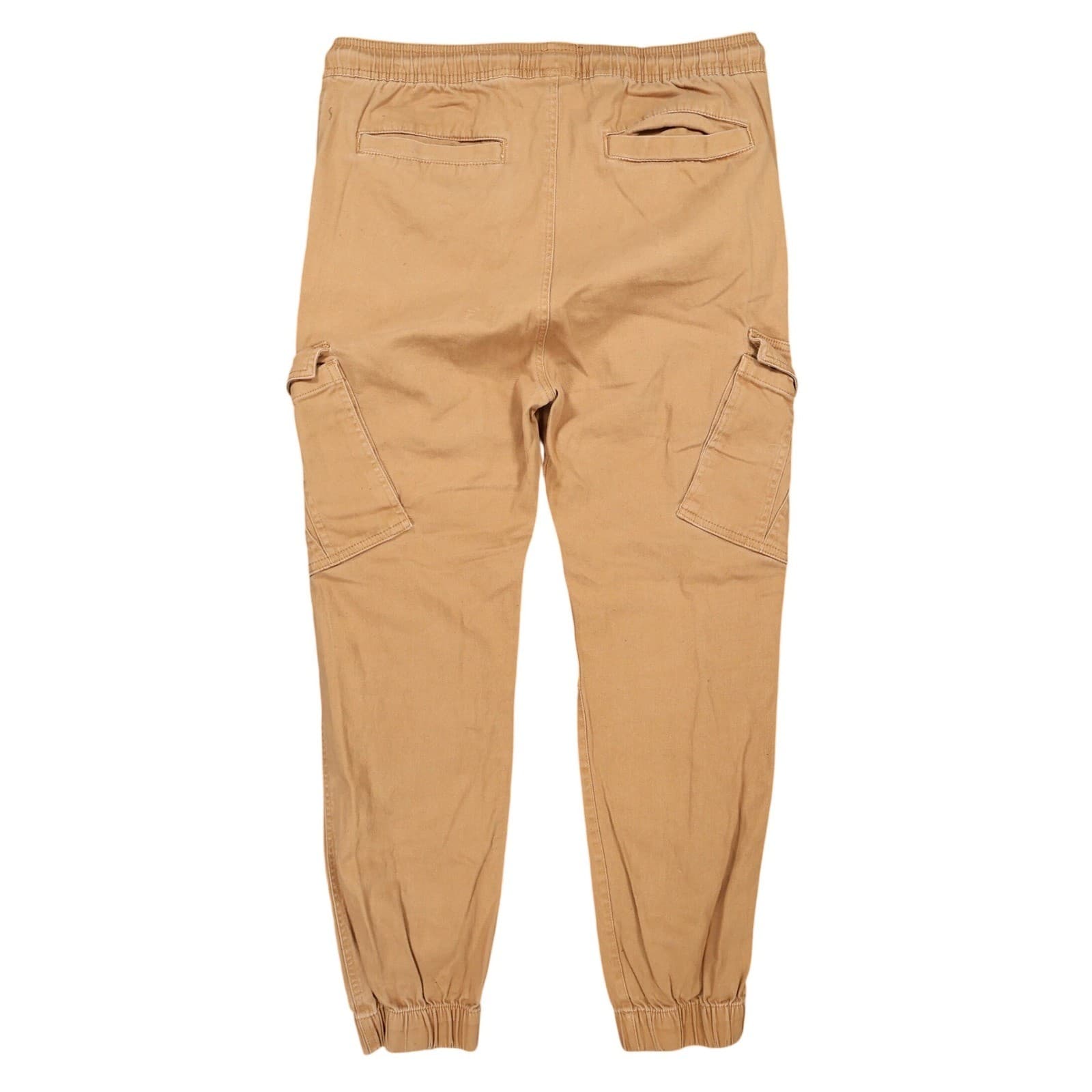 WXYZ Cargo Jogger Pants Mens M Tan Cotton Spandex Regular Utility Streetwear - Thumbnail 2