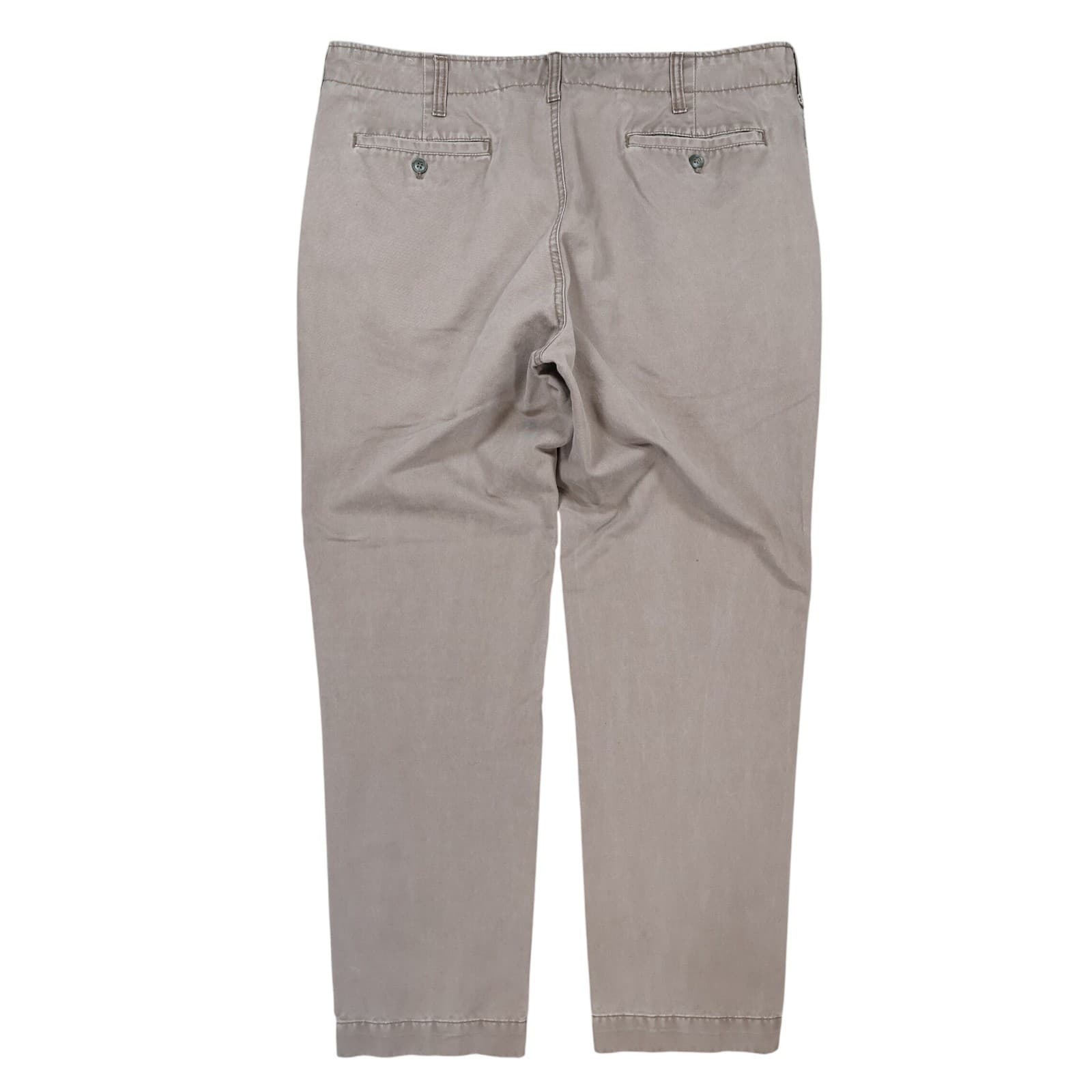 Joseph Abboud Chino Pants Mens 38x32 Brown 100% Cotton Regular Fit Casual - Thumbnail 2