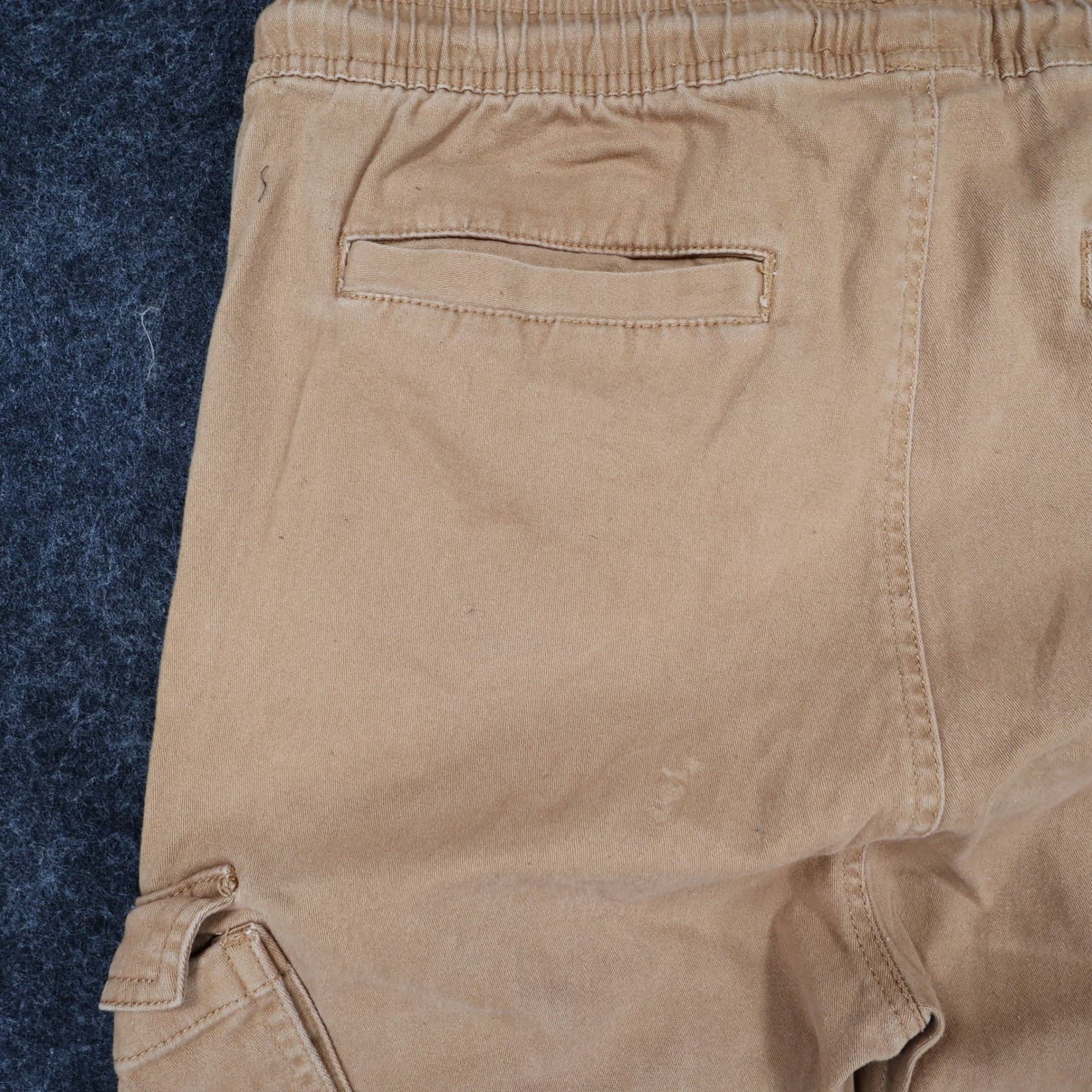 WXYZ Cargo Jogger Pants Mens M Tan Cotton Spandex Regular Utility Streetwear - Thumbnail 12