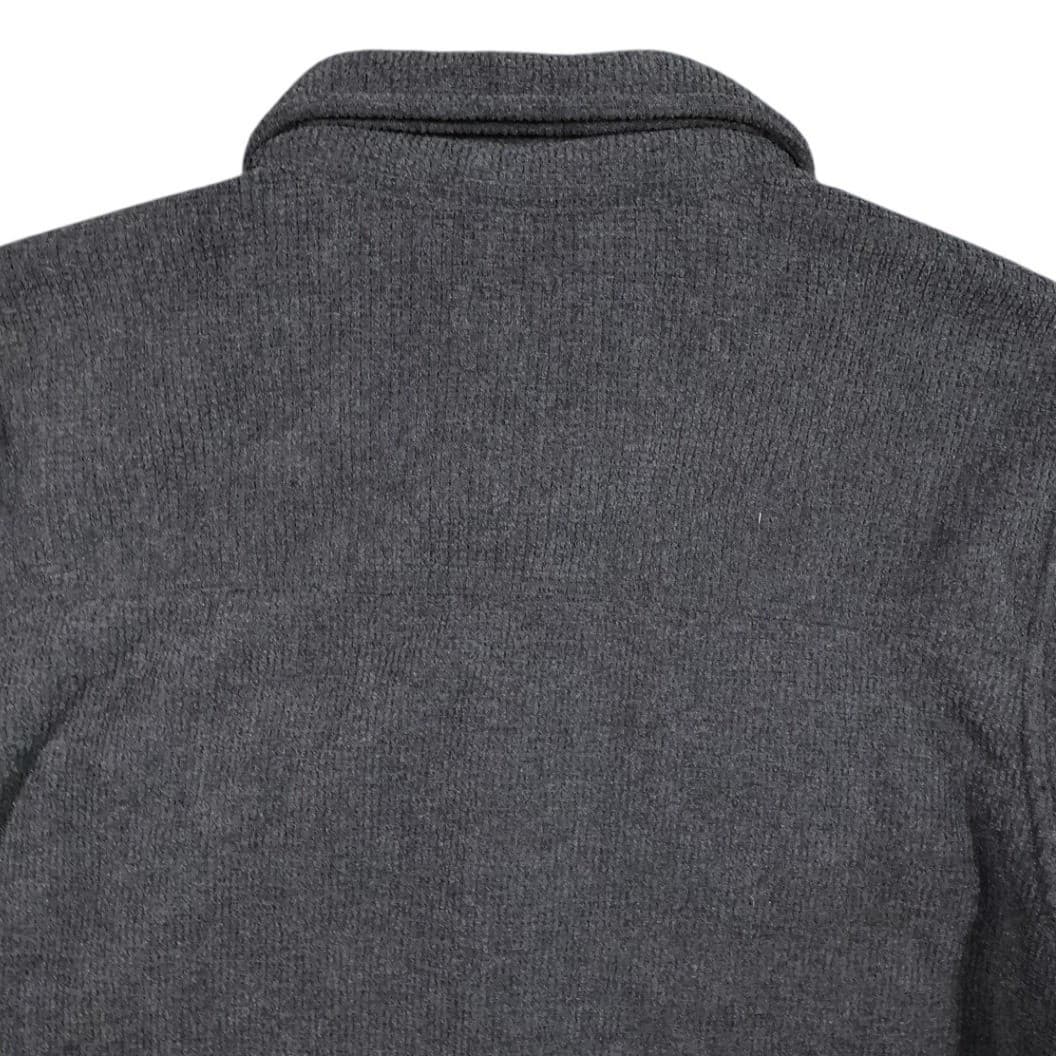 Freedom Foundry Shirt Jacket Mens XXL Gray Excellent Sherpa Lined Fleece Heavy - Thumbnail 4